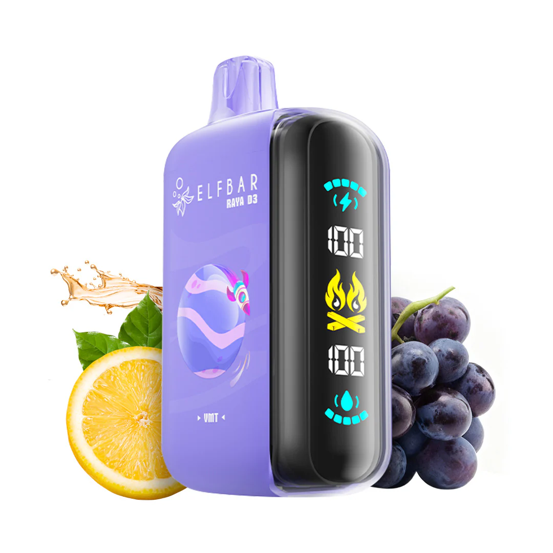 ELFBAR RAYA D3 Disposable Vape (All Flavours)