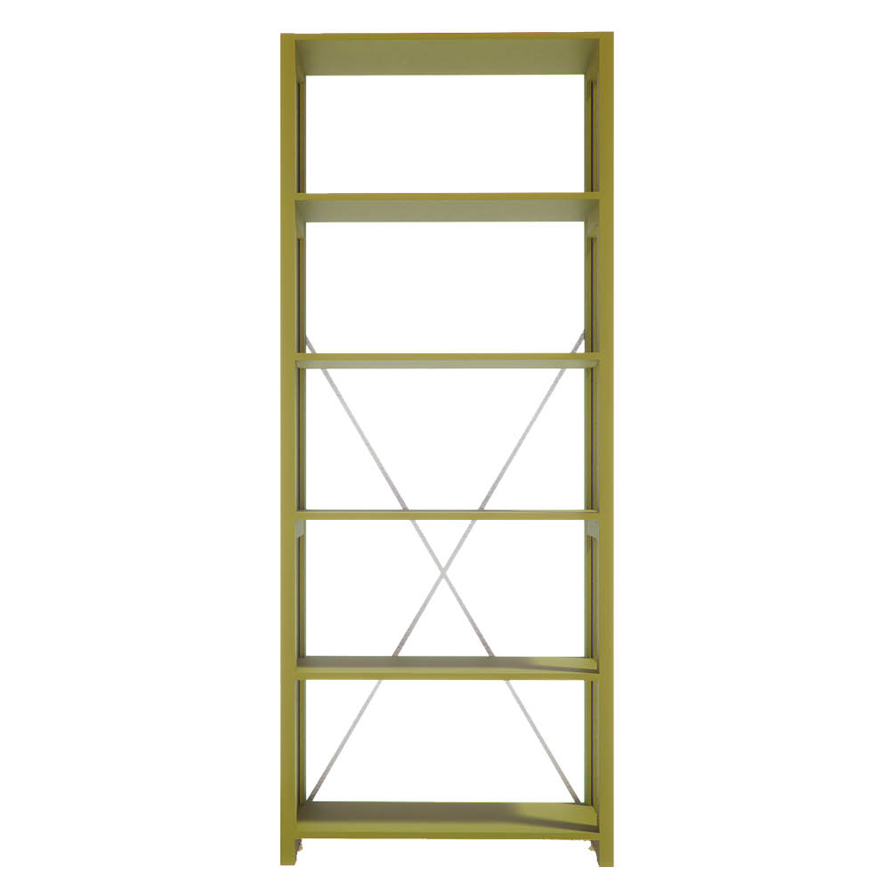 Lundia boekenkast - Mustard green #1