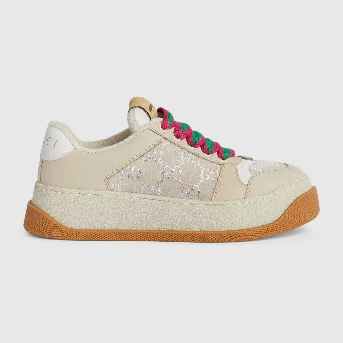 Gucci Unisex Fashionable Sneakers With Distinctive GG Pattern - Sneaker Replica Workshop