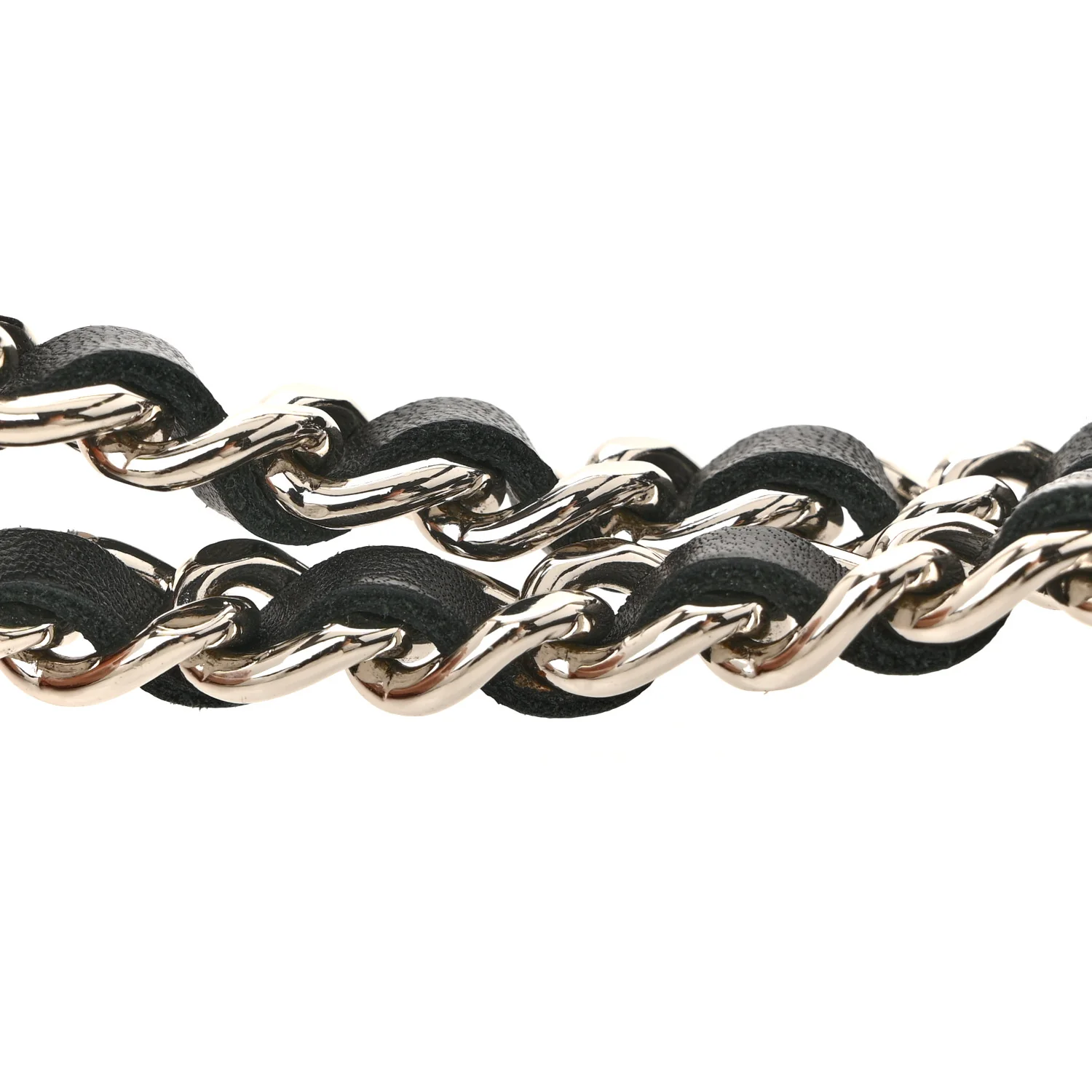 Patent Calfskin Quilted Reissue Wallet On Chain WOC So Black - Top Club