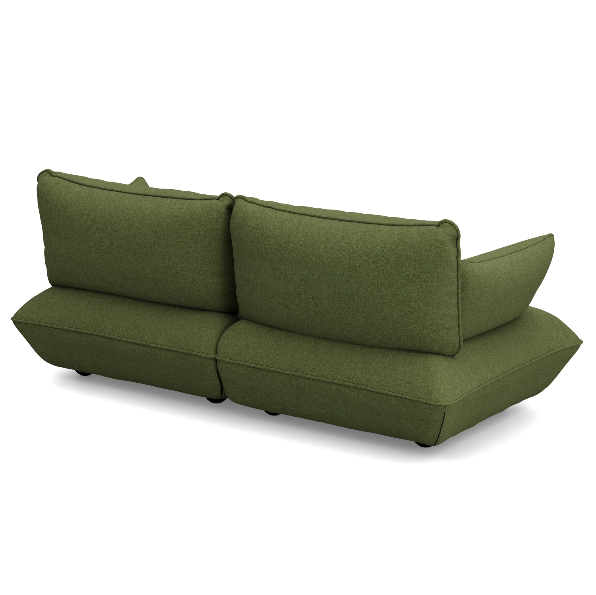 2-zitsbank Sumo boucle recycled leaf green