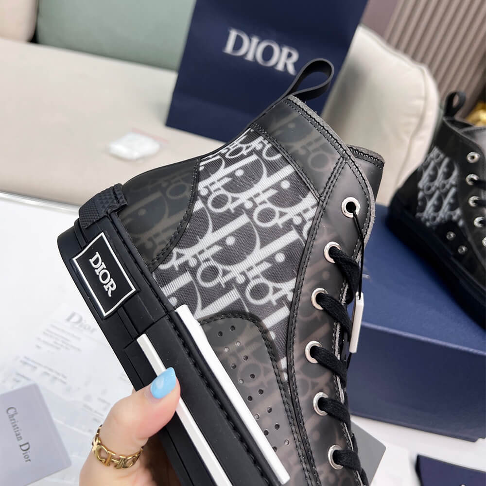 DIOR B23 High-Top Sneakers Dior Oblique - Top Club