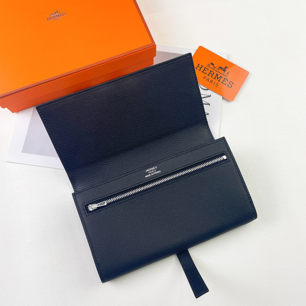 HERMES New H Passant Toutenmain wallet(HIGH-END GRADE) - Top Club