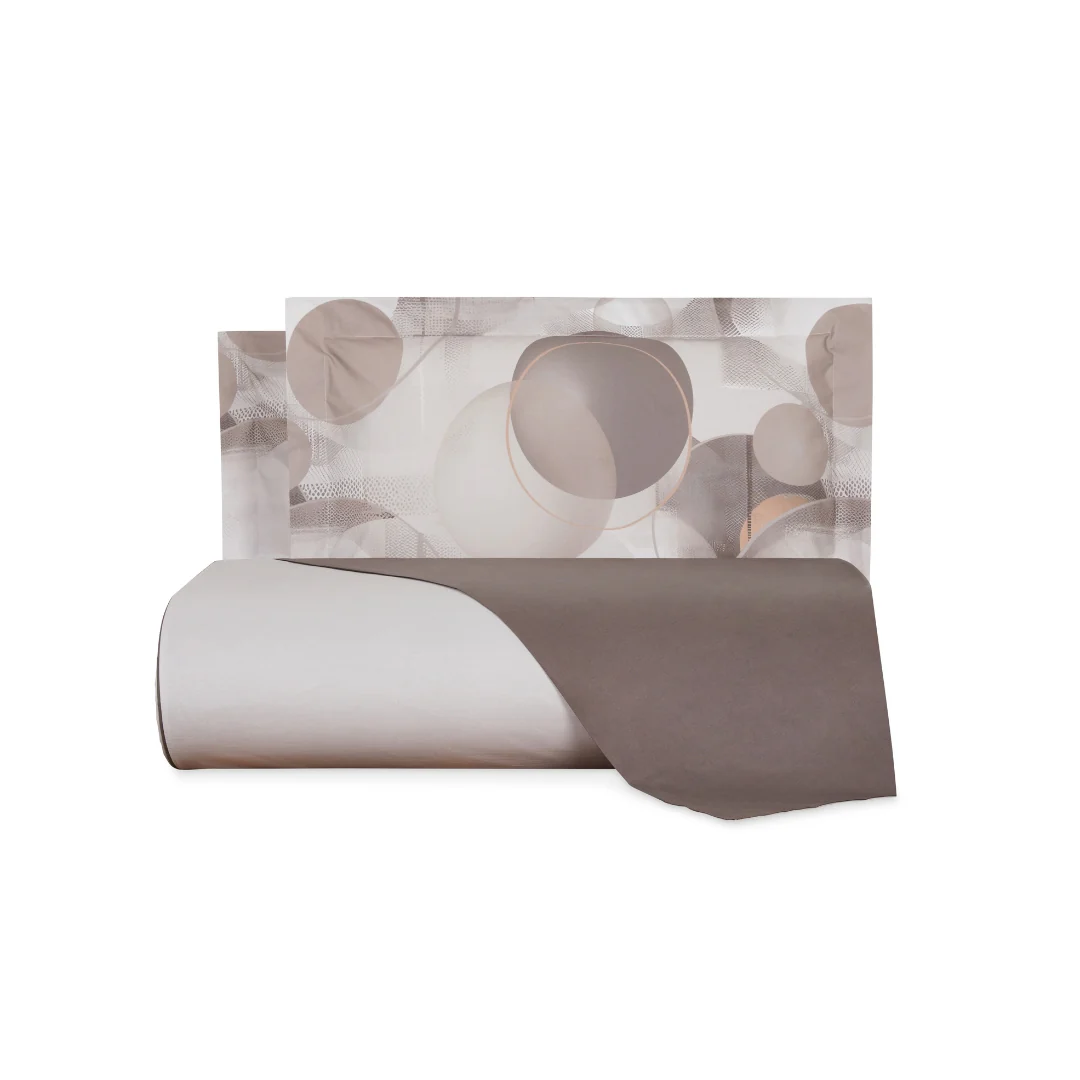 Copripiumino Con Federe In Percalle Storm Matrimoniale