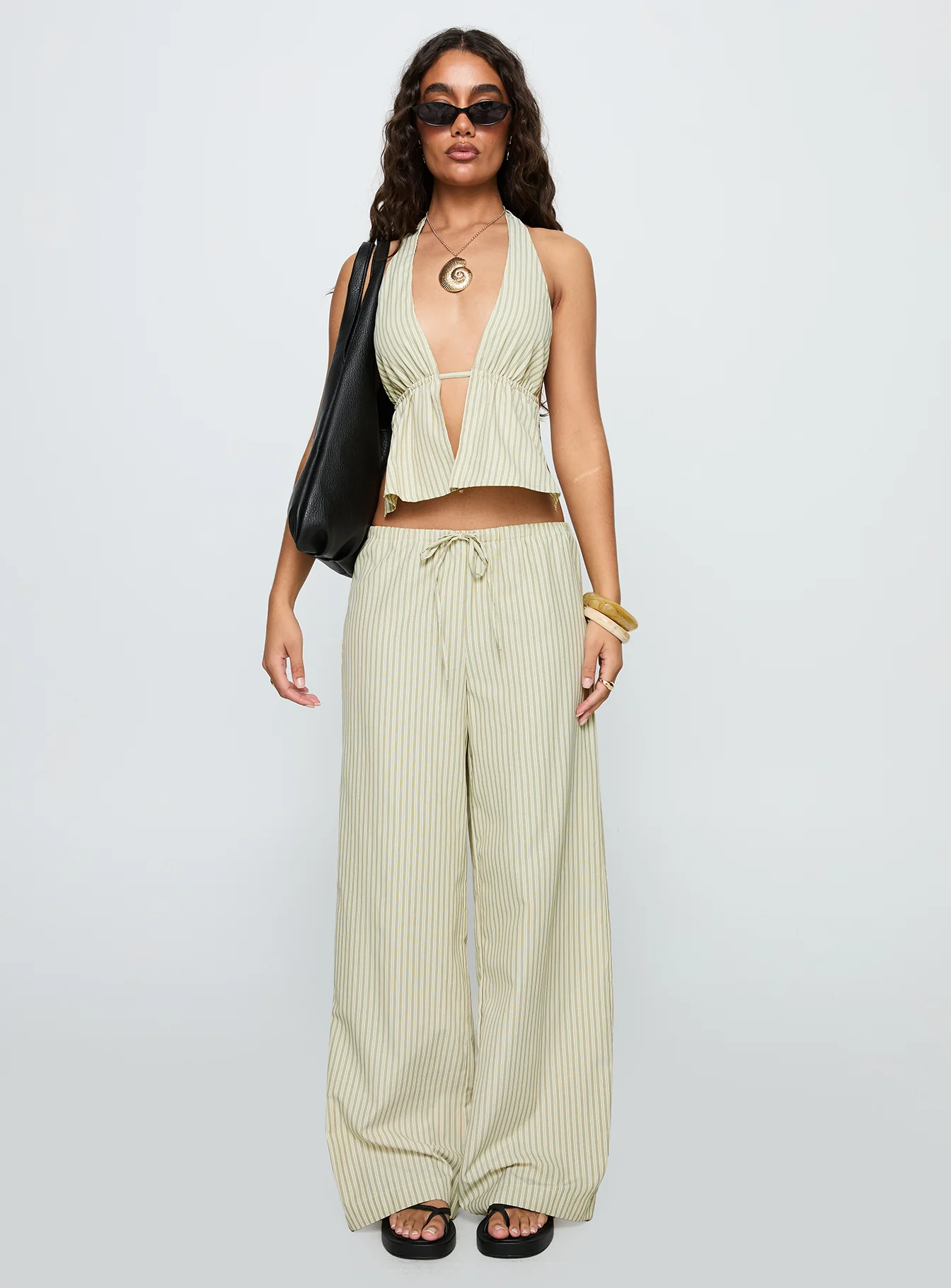 Cosmic Shift Set Green Stripe