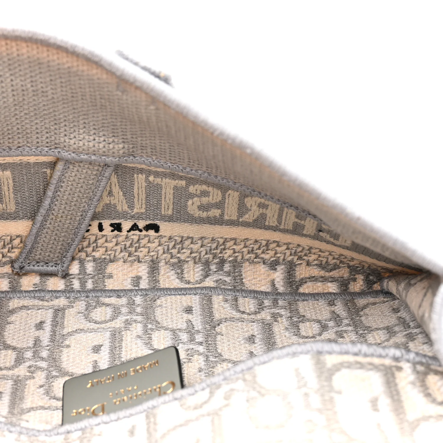 Oblique Slim Saddle Pouch Grey - Top Club