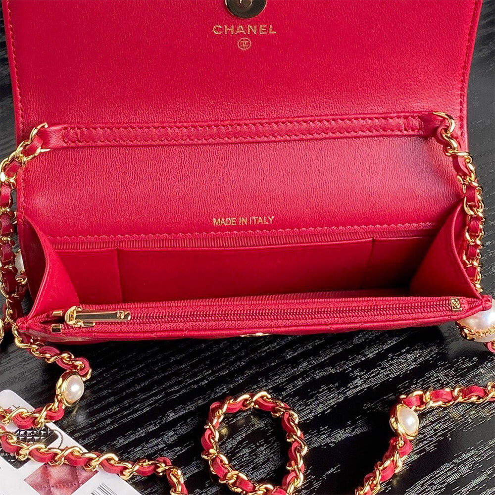 CHANEL Flap Phone Holder with Chain(HIGH-END GRADE) - Top Club