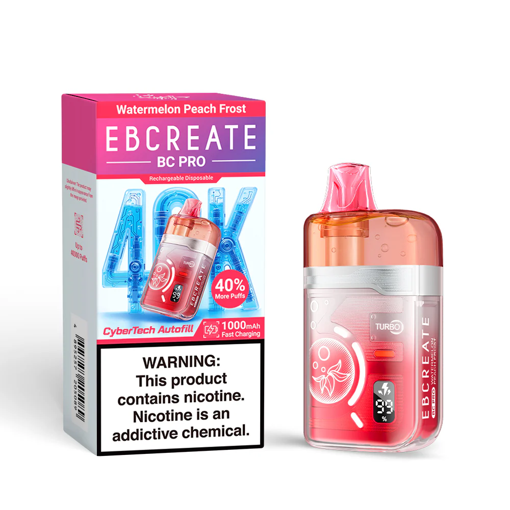 EBCREATE BC PRO Rechargeable Disposable Vape (All Flavours)