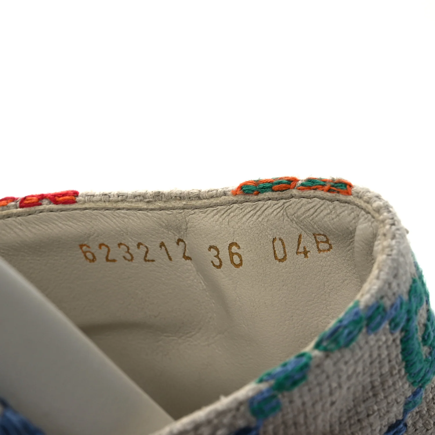 Linen Psychedelic Mini GG Monogram Angelina Platform 55mm Slide Sandals 36 Multicolor - Top Club