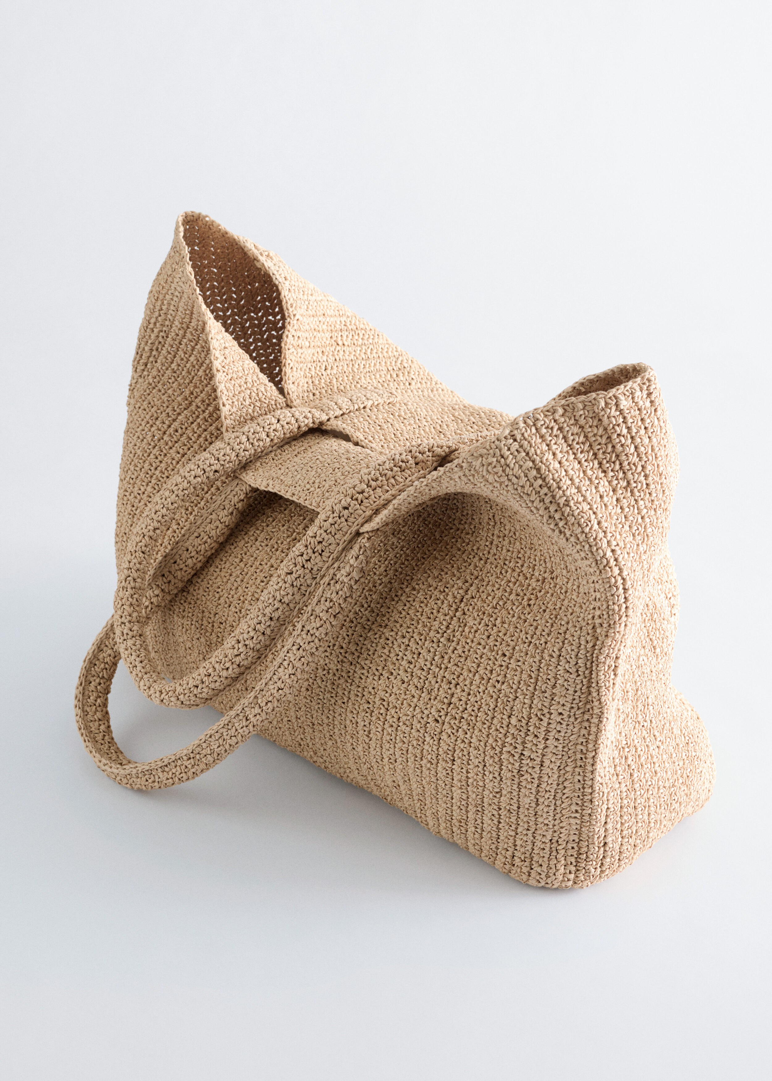 & Other Stories PAPER STRAW TOTE BAG