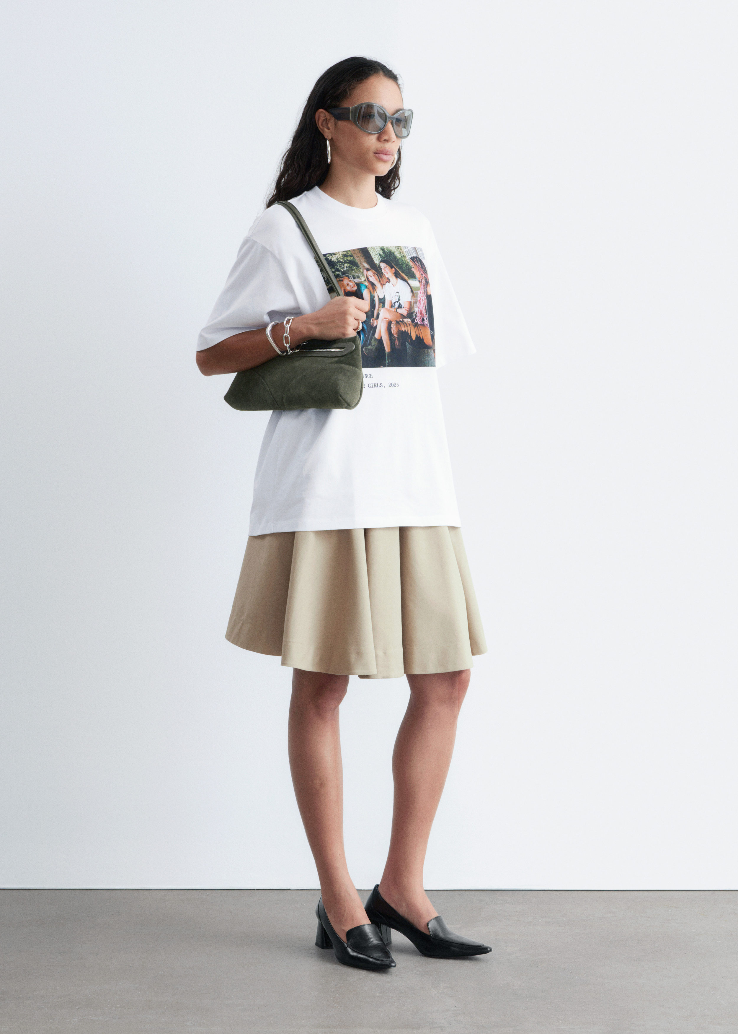 & Other Stories OVERSIZED PRINT T-SHIRT