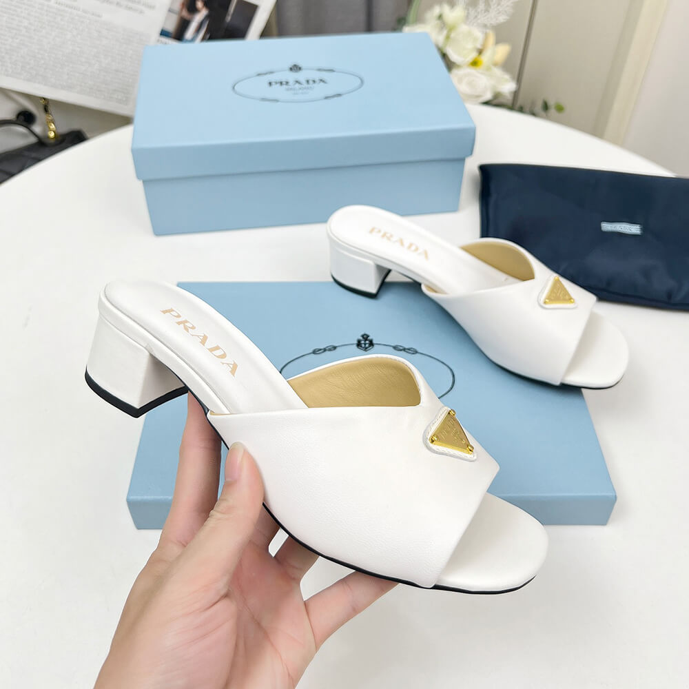 Prada Padded nappa leather sandals - Top Club