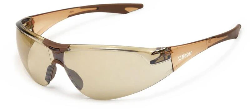 3SM819 SAFETY SPECTACLE MASTER VIVA BRONZE LITE MIRROR AS COATED LENS - CPC Painting, Inc.