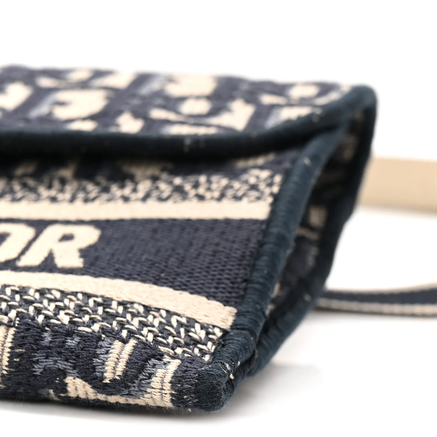 Oblique Slim Saddle Pouch Blue - Top Club
