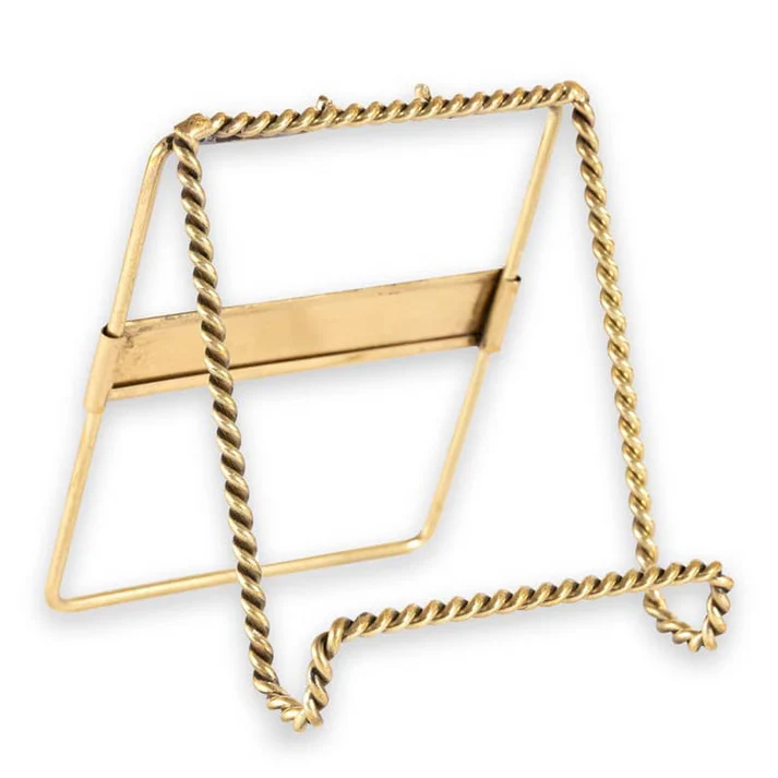Houder wandtegel Golden twisted