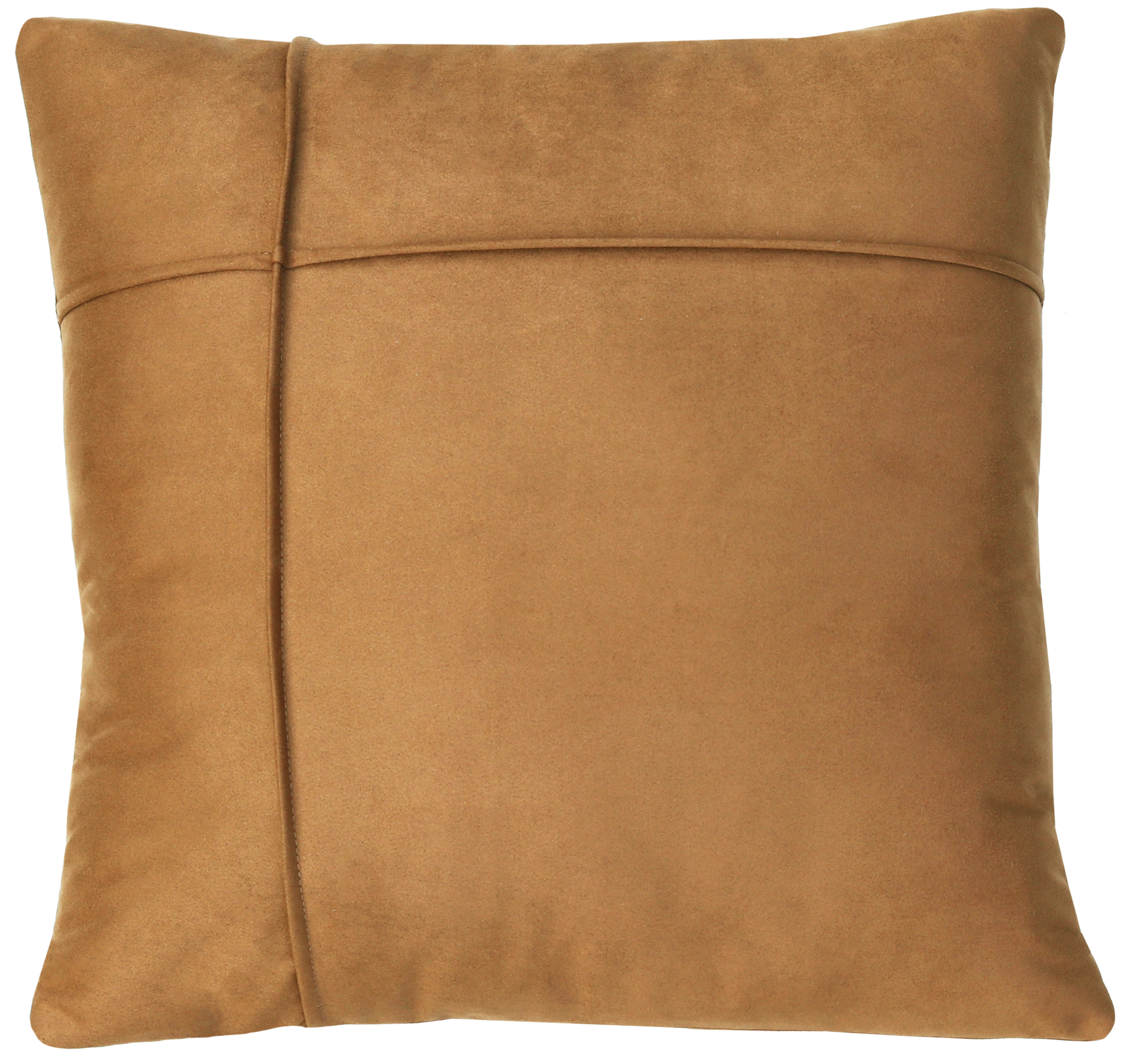 kussen ruit suède mocha mousse vierkant