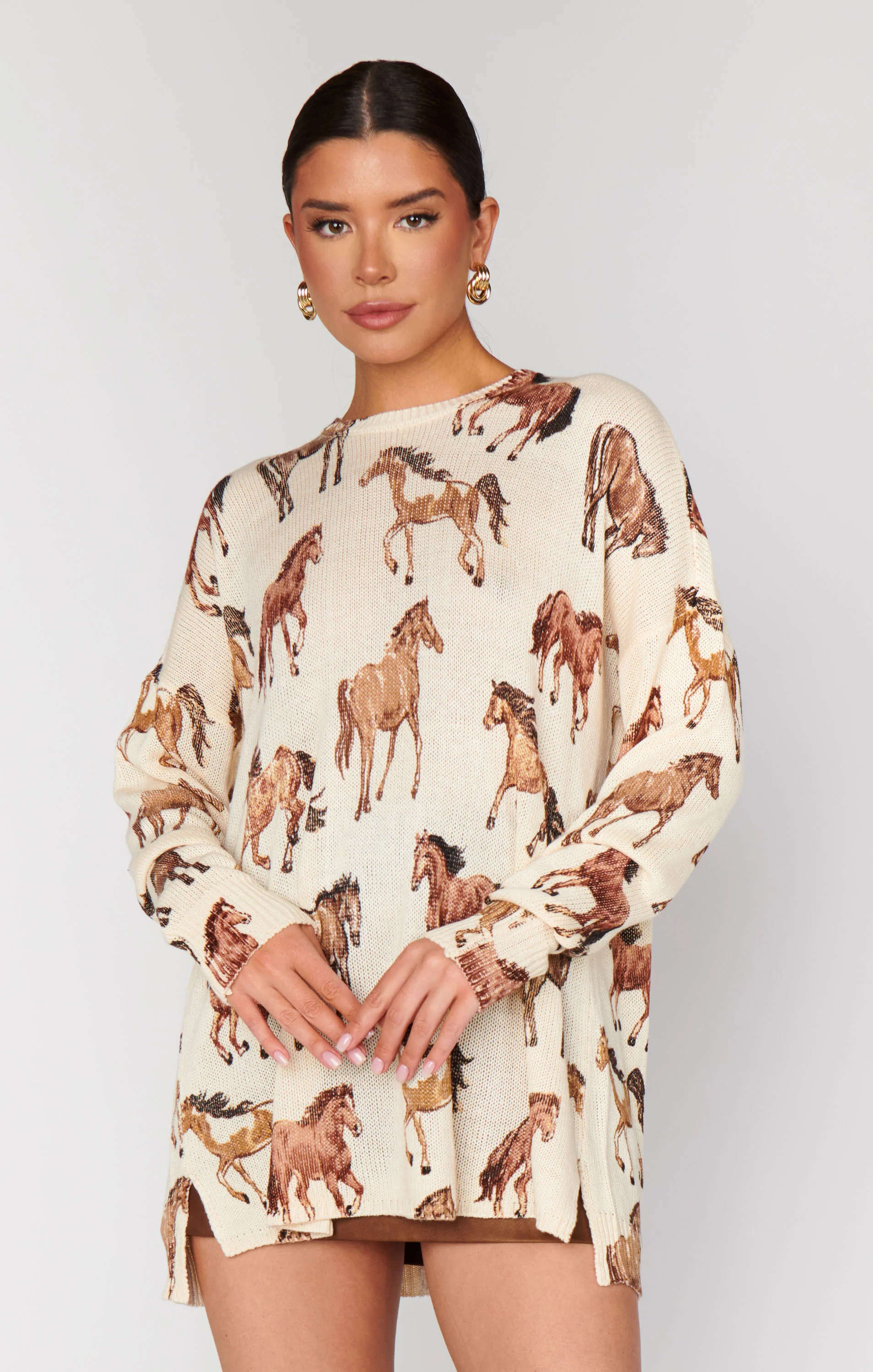 Bonfire Sweater ~ Wild Horses Knit