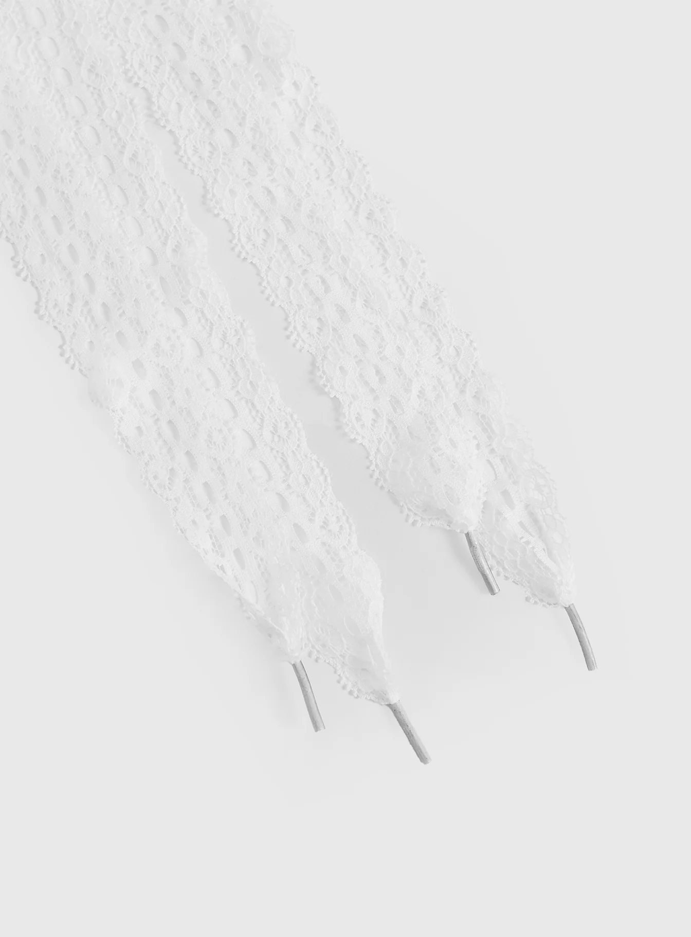 Masonne Lace Shoelaces White