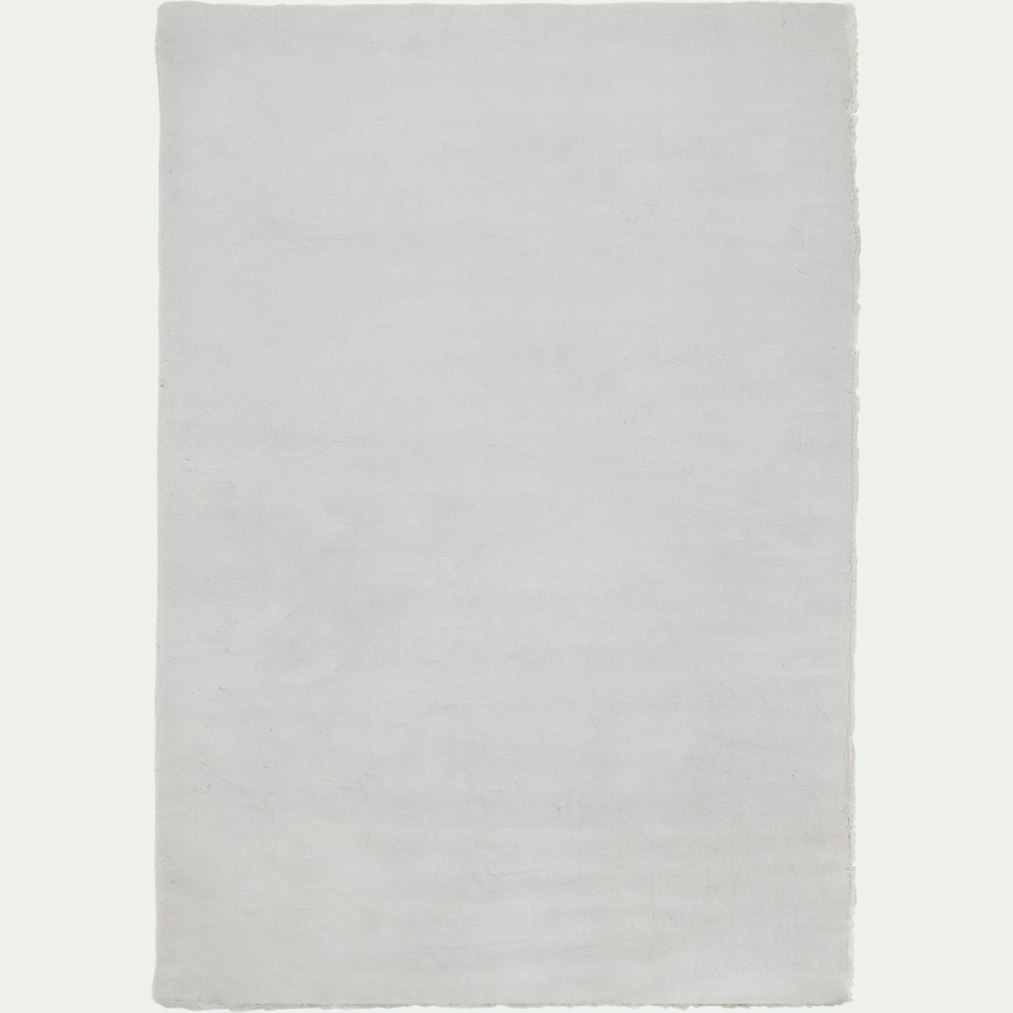 JOUVE - Tapis imitation fourrure 200x290cm - gris