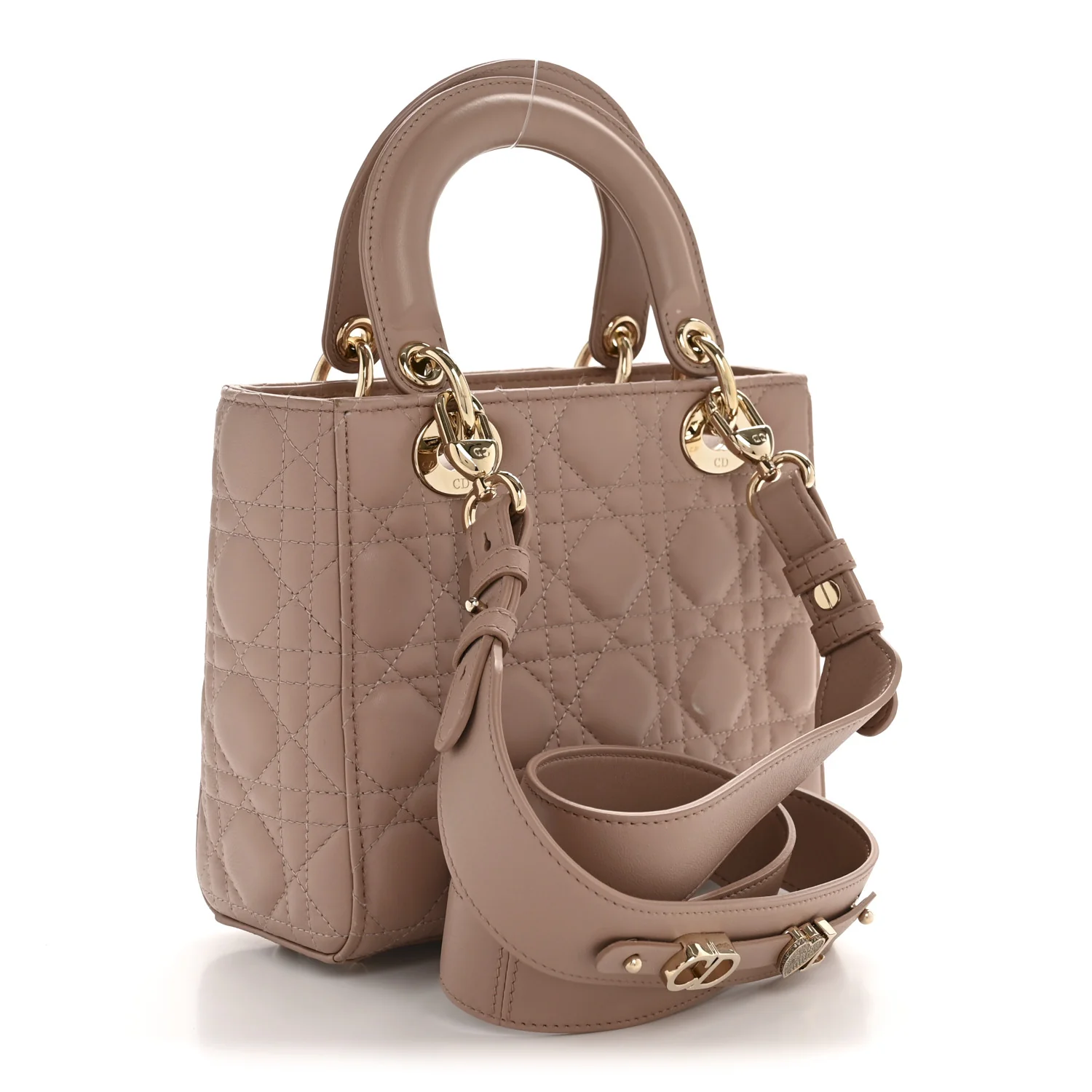 Lambskin Cannage Small My ABC Dior Lady Dior Blush - Top Club