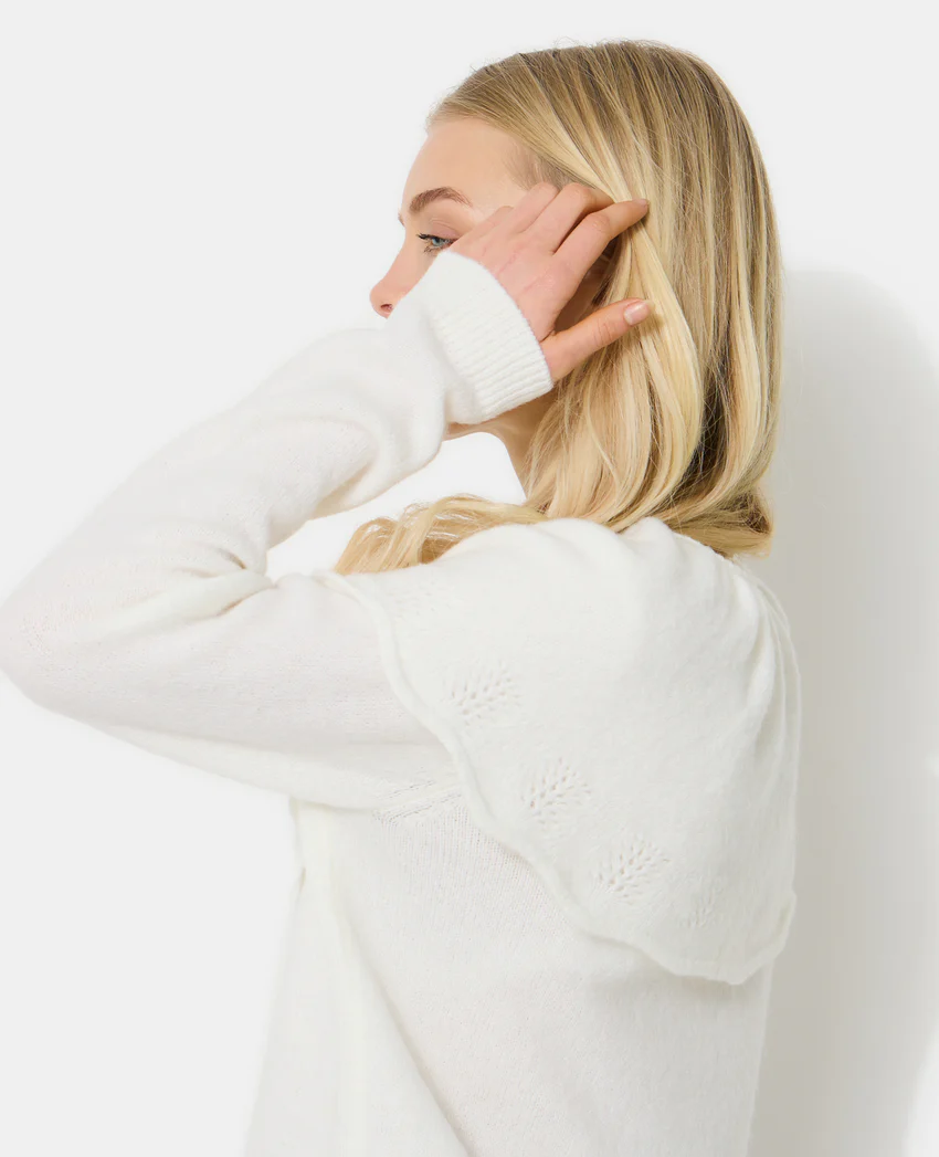 Pimkie Gilet avec cape en maille ajourée