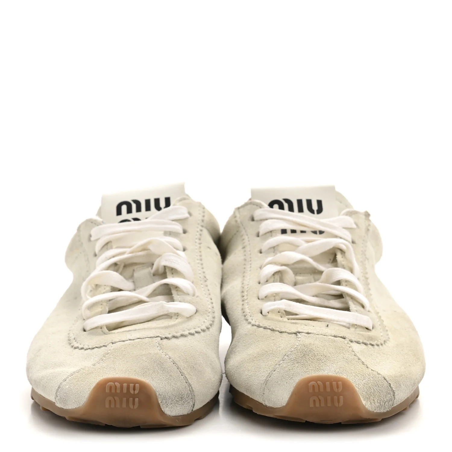 Bleached Suede Womens Plume Low Top Sneakers 39 White - Top Club