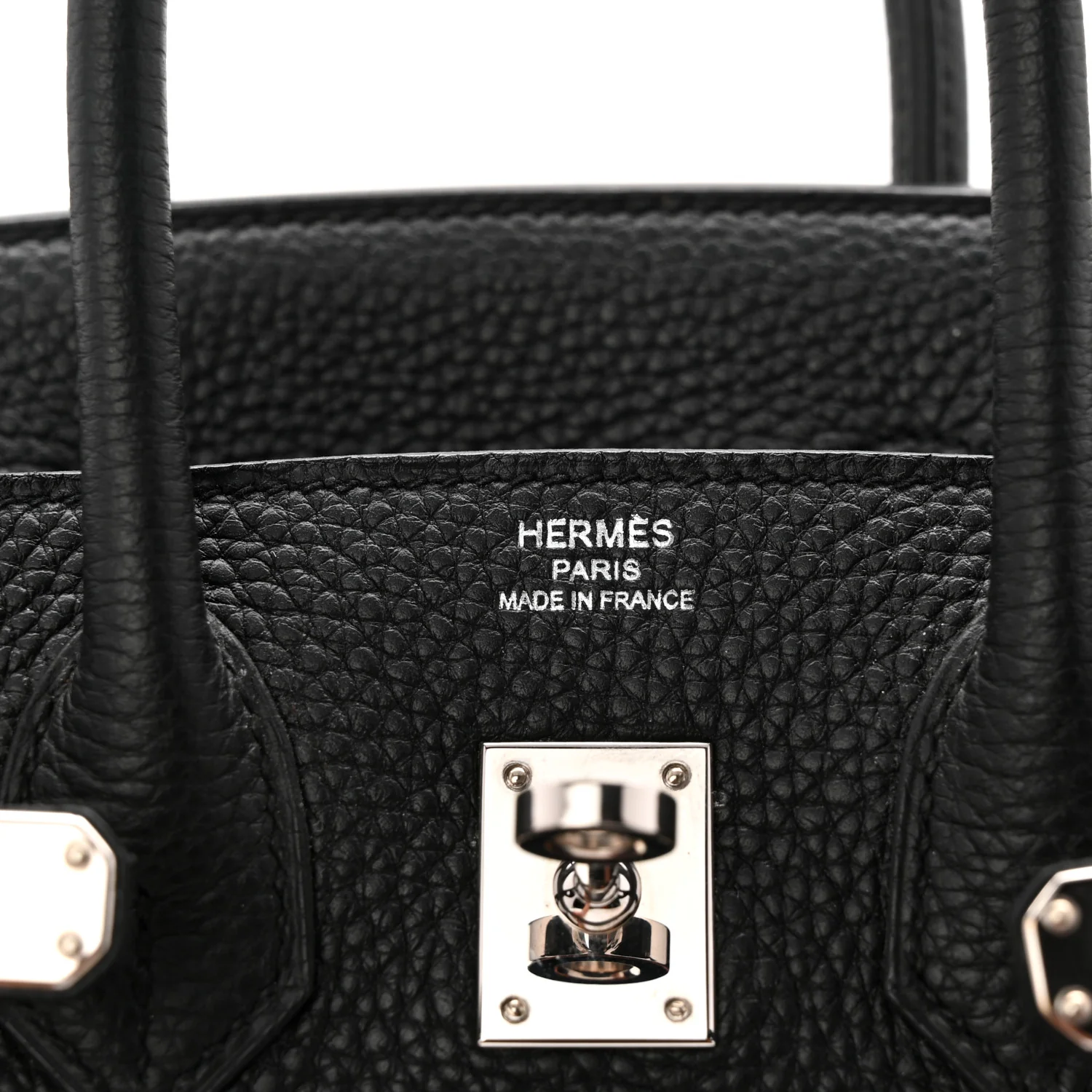 Togo Birkin 25 Black - Top Club