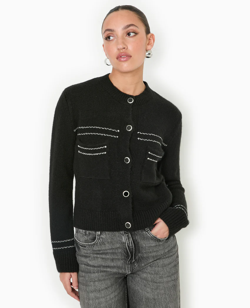Pimkie Gilet avec détails contrastés
