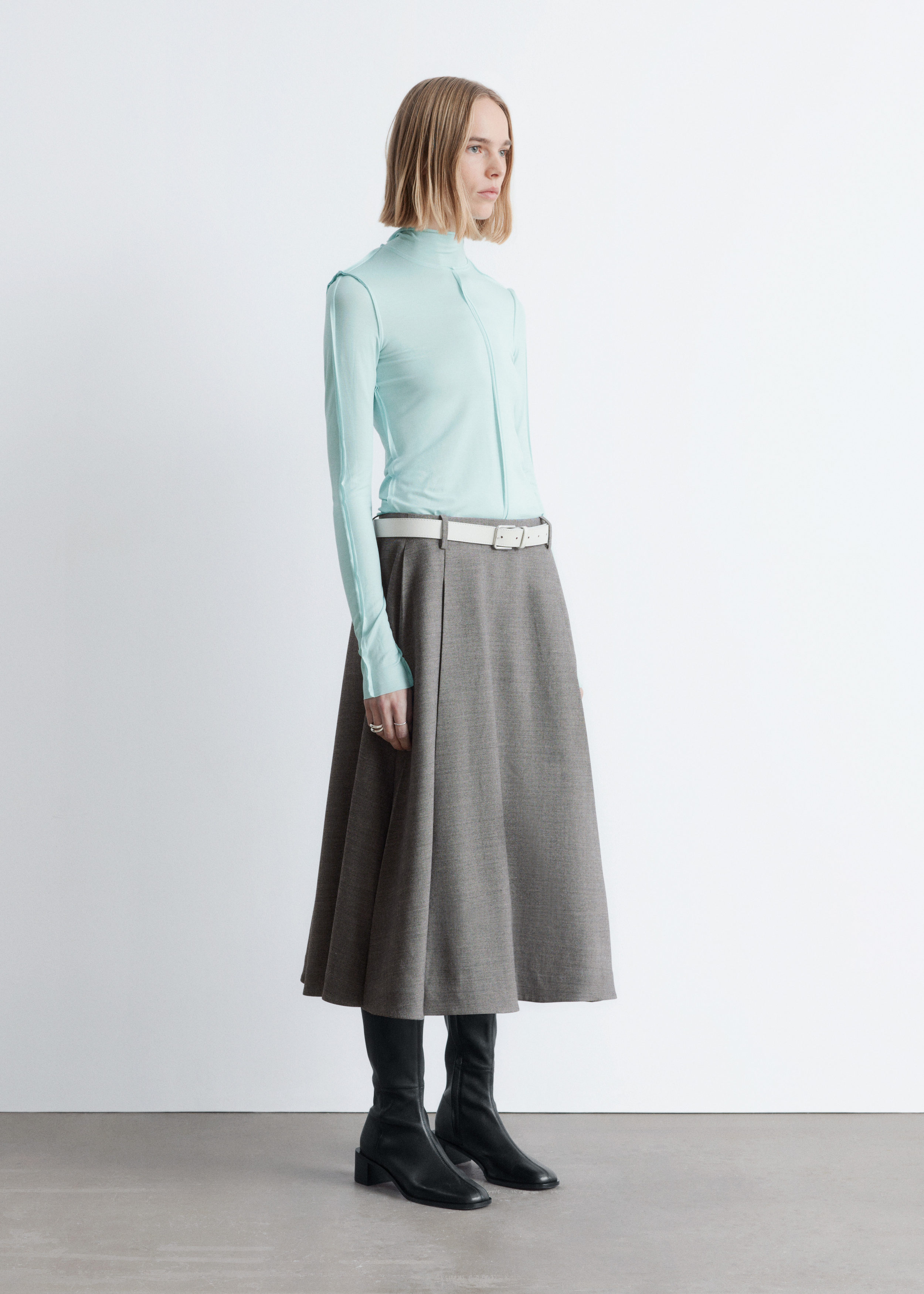 & Other Stories LONG-SLEEVE TURTLENECK TOP
