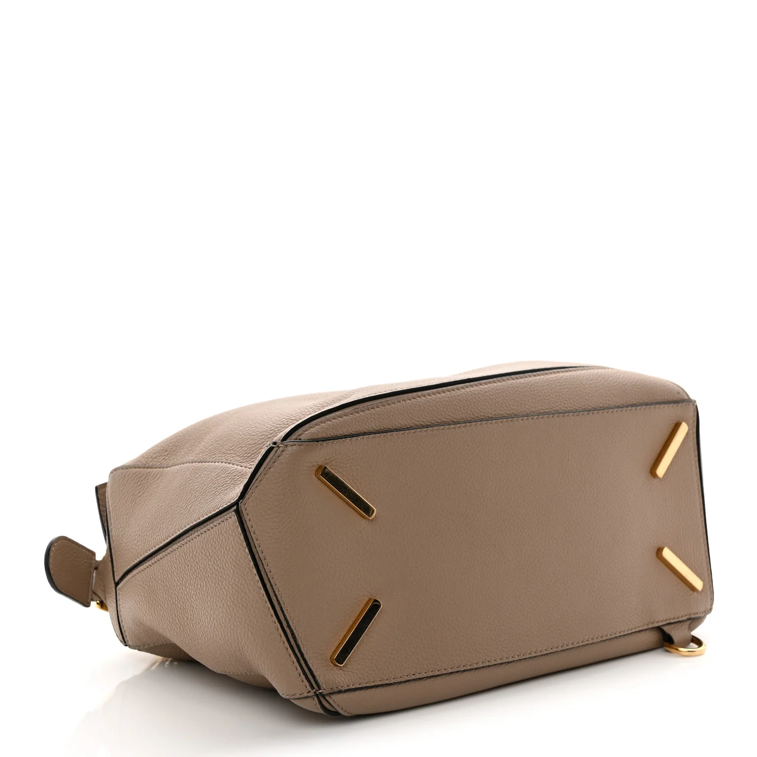Calfskin Medium Puzzle Bag Sand - Top Club