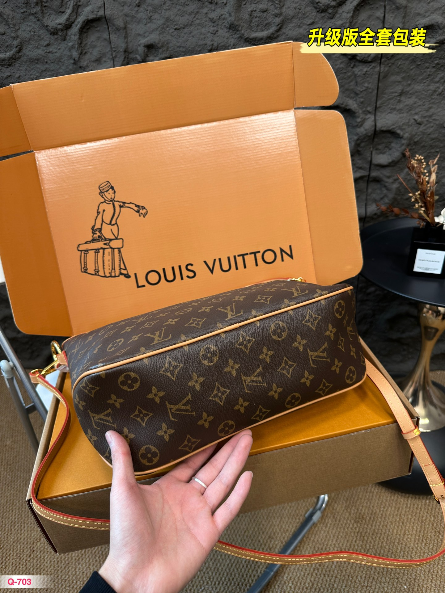 Louis new arrival vintage Delightful bag size: 34*28cm - Top Club