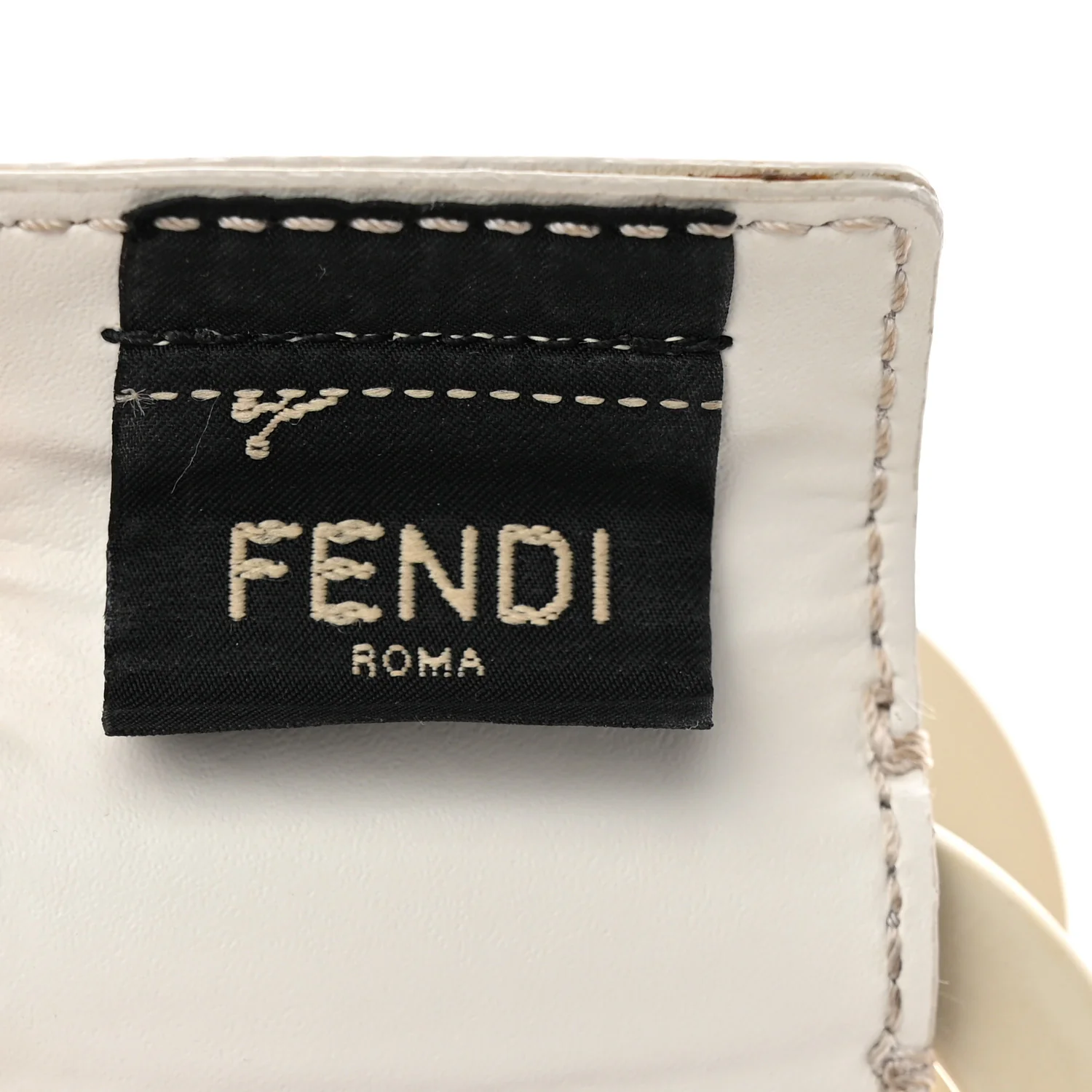 Recycled Plastic Vitello Liberty Matte Small Fendi Basket White Ice - Top Club