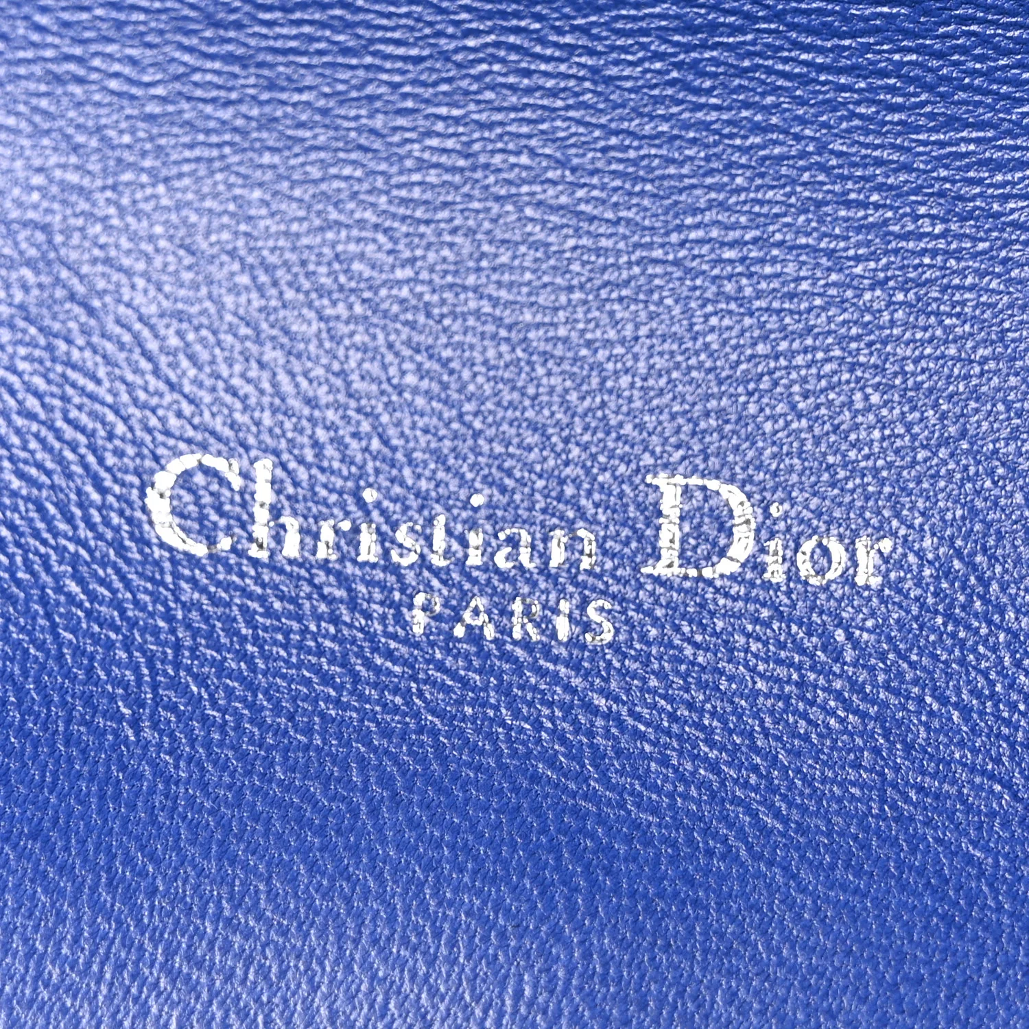 Lambskin Cannage Medium Miss Dior Flap Blue - Top Club