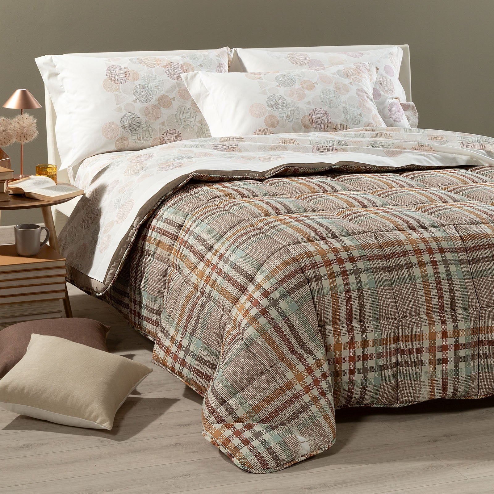 Single Nordic cotton quilt Ambra Caleffi