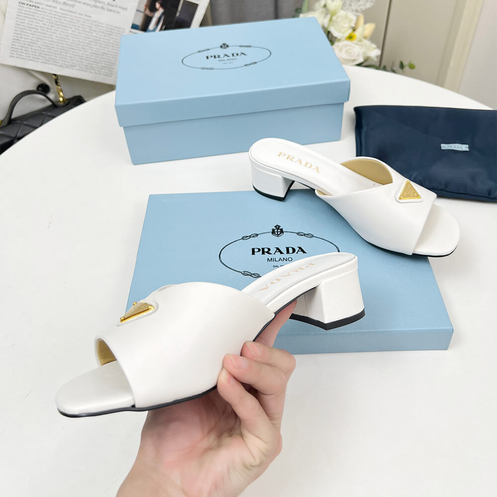 Prada Padded nappa leather sandals - Top Club
