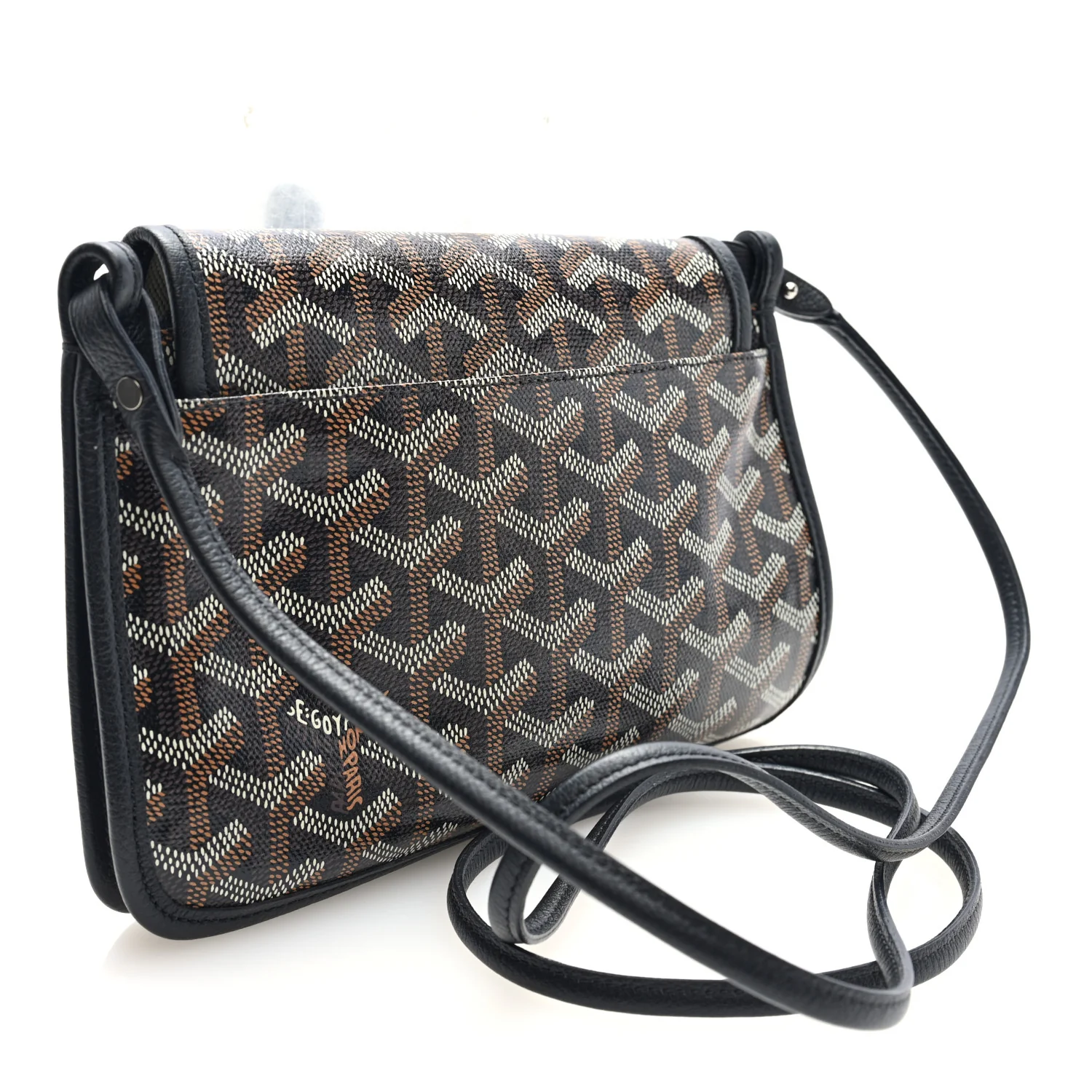 Goyardine Plumet Wallet Clutch Black - Top Club
