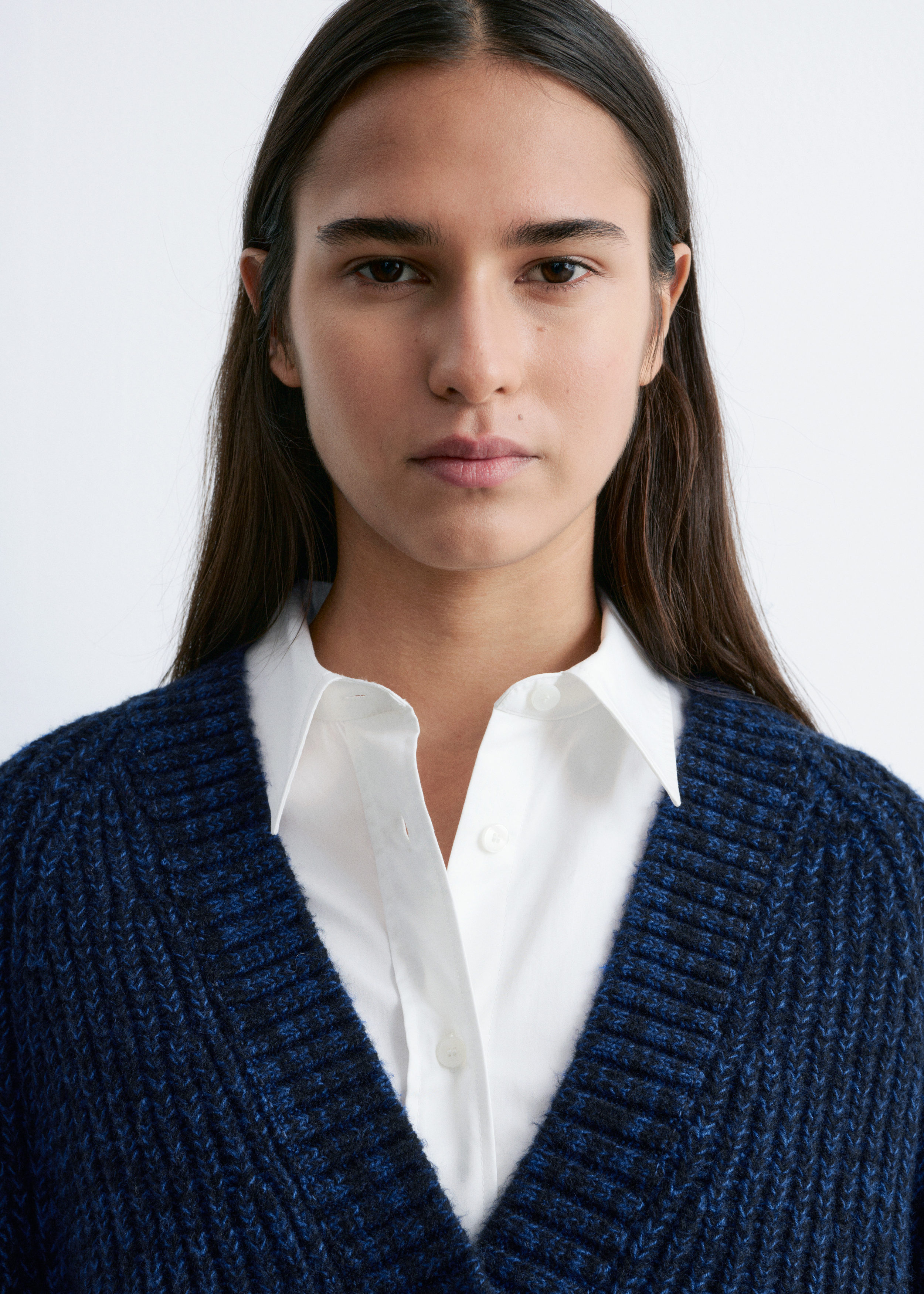 & Other Stories CHUNKY RIB-KNIT CARDIGAN