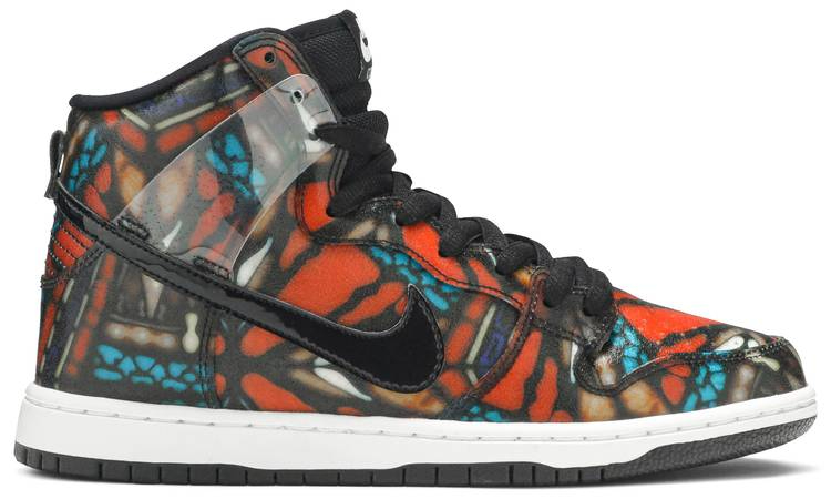 Concepts x SB Dunk High  Stained Glass  313171-606 - Sneaker Replica Workshop