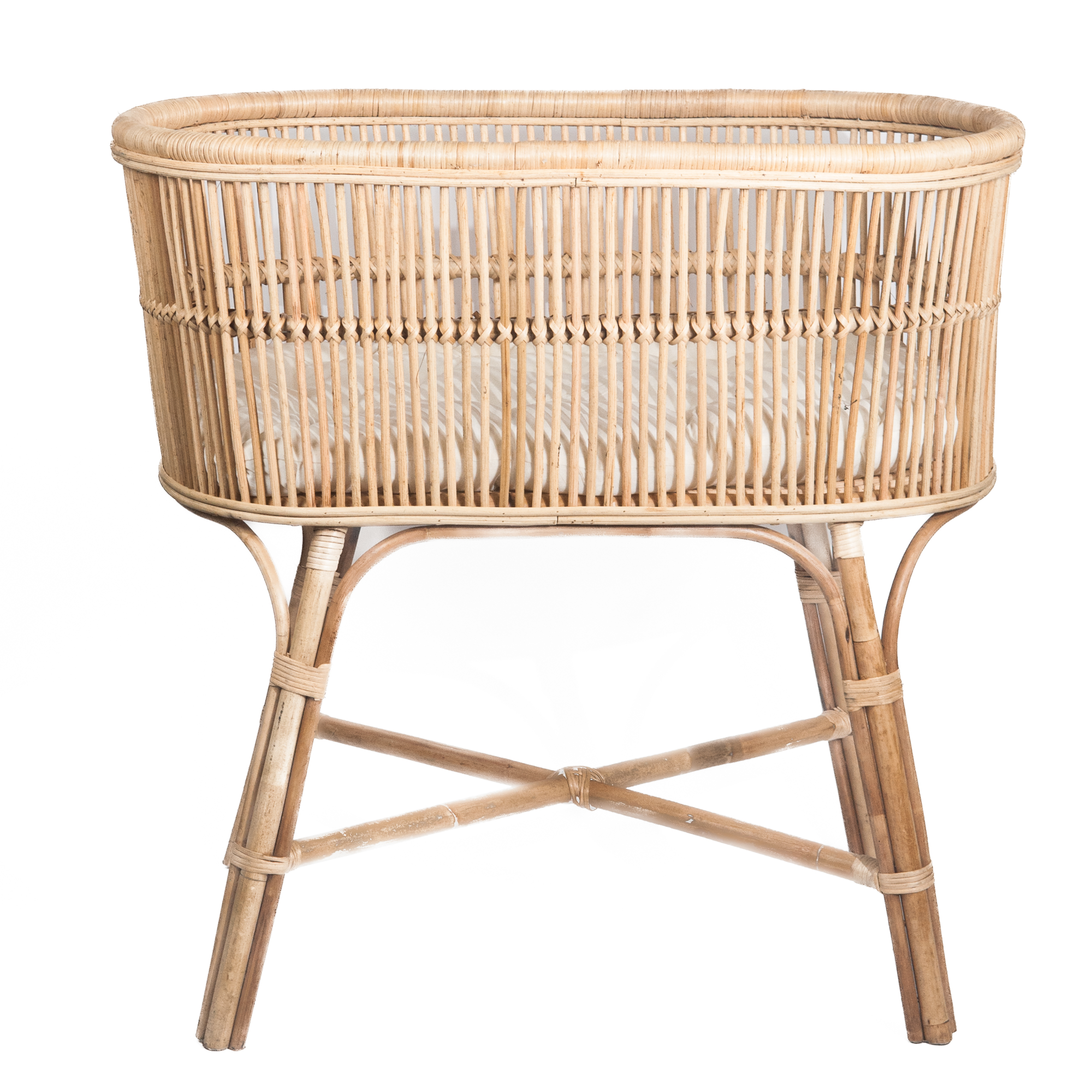 Rotan baby wieg/bedje Bayi