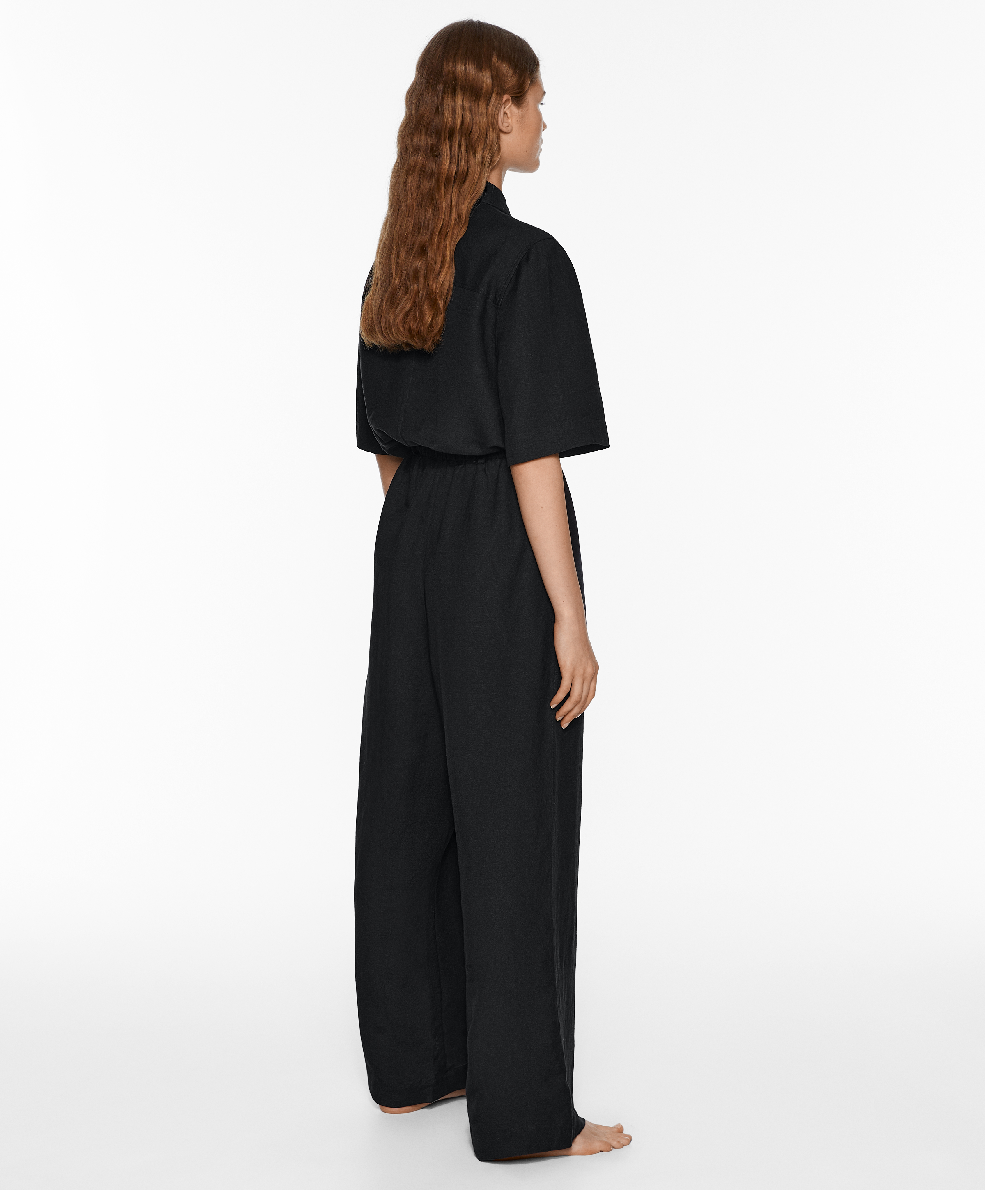 OYSHO Linen blend jumpsuit