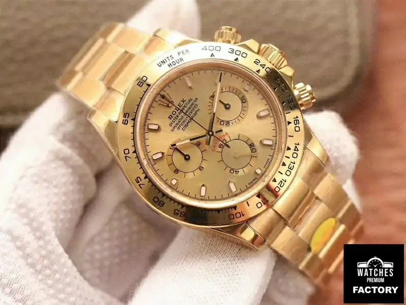 Rolex Daytona Cosmograph M116508-0003 Noob Factory Gold Dial