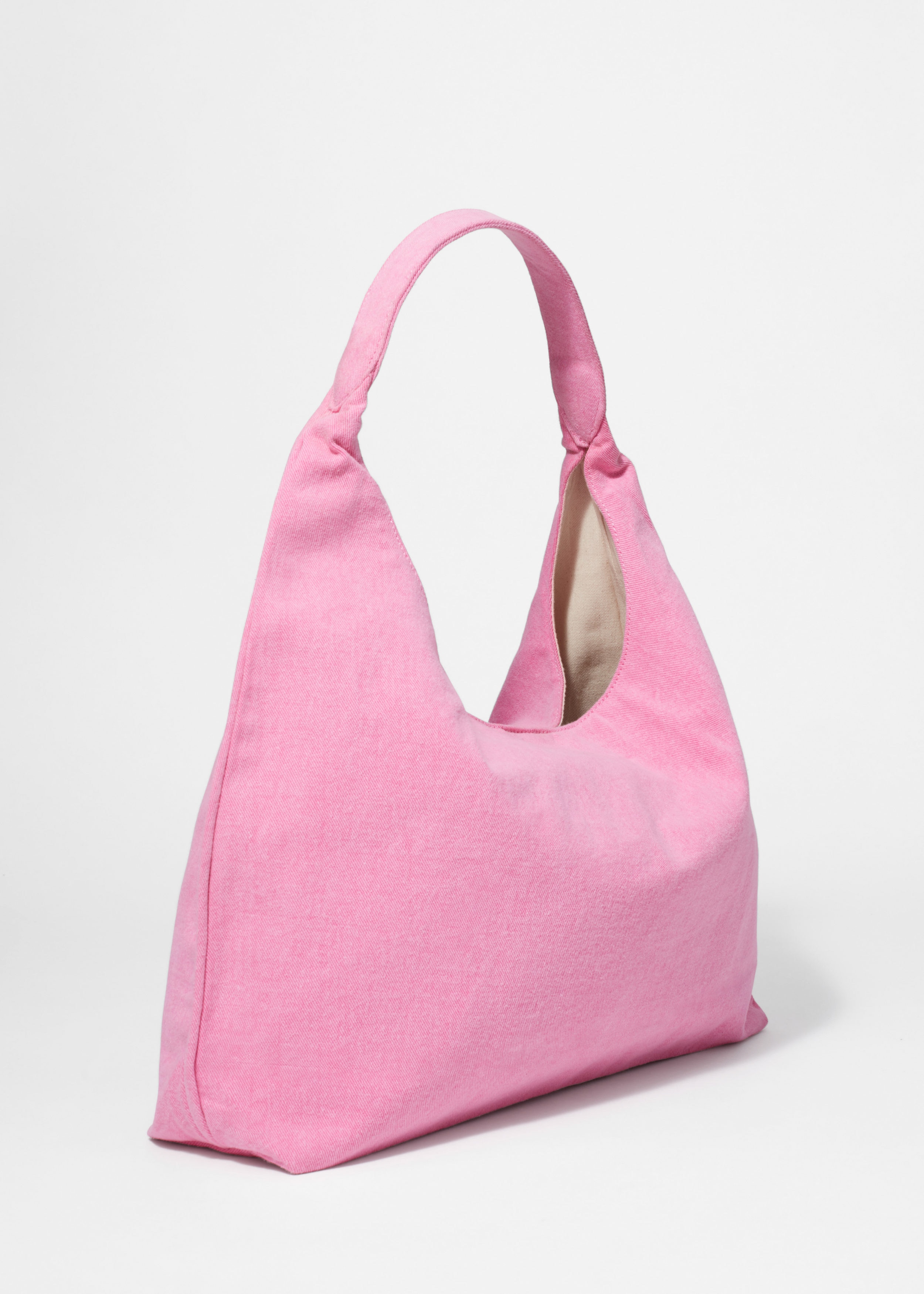 & Other Stories WASHED DENIM TOTE BAG