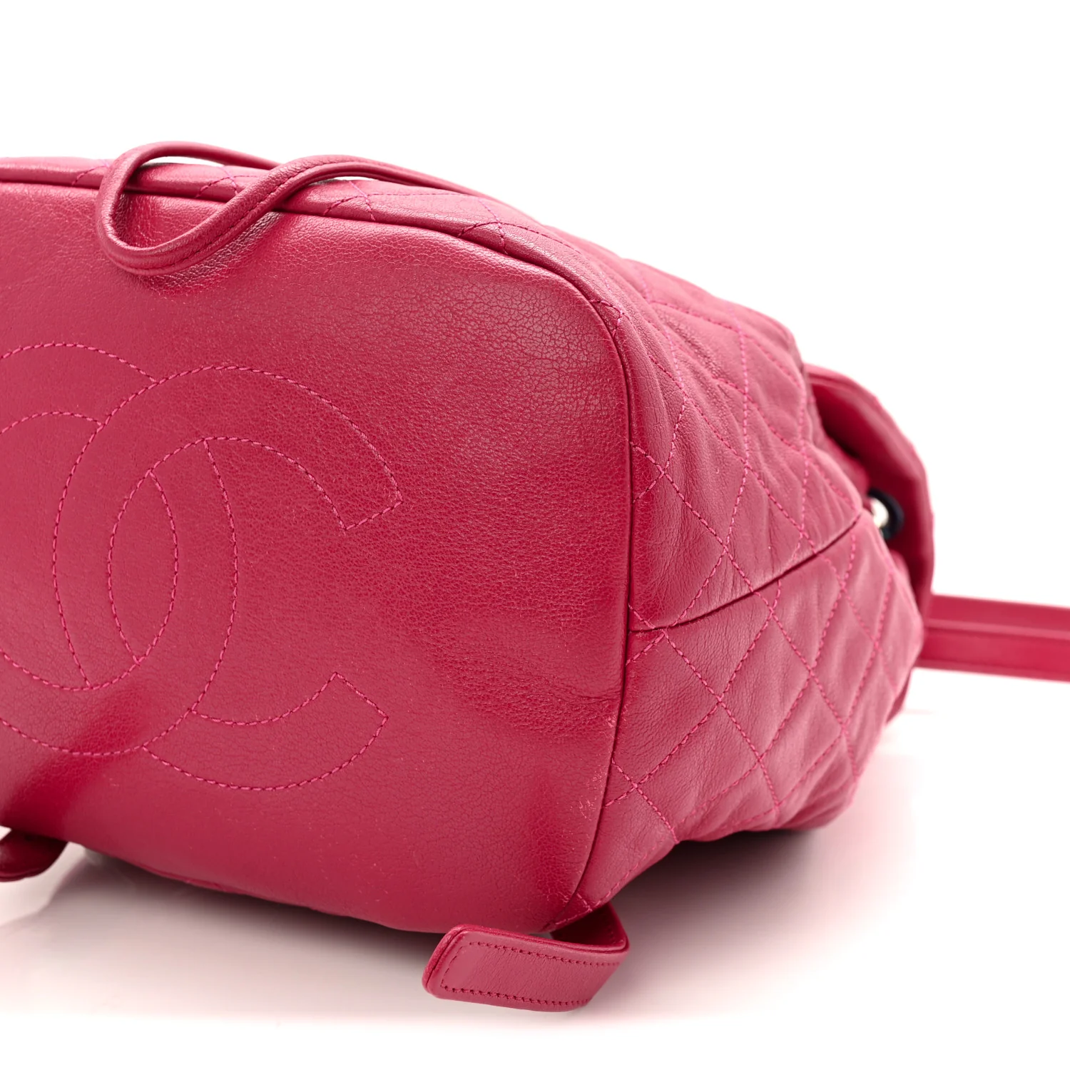 Calfskin Quilted Small Urban Spirit Backpack Dark Pink - Top Club