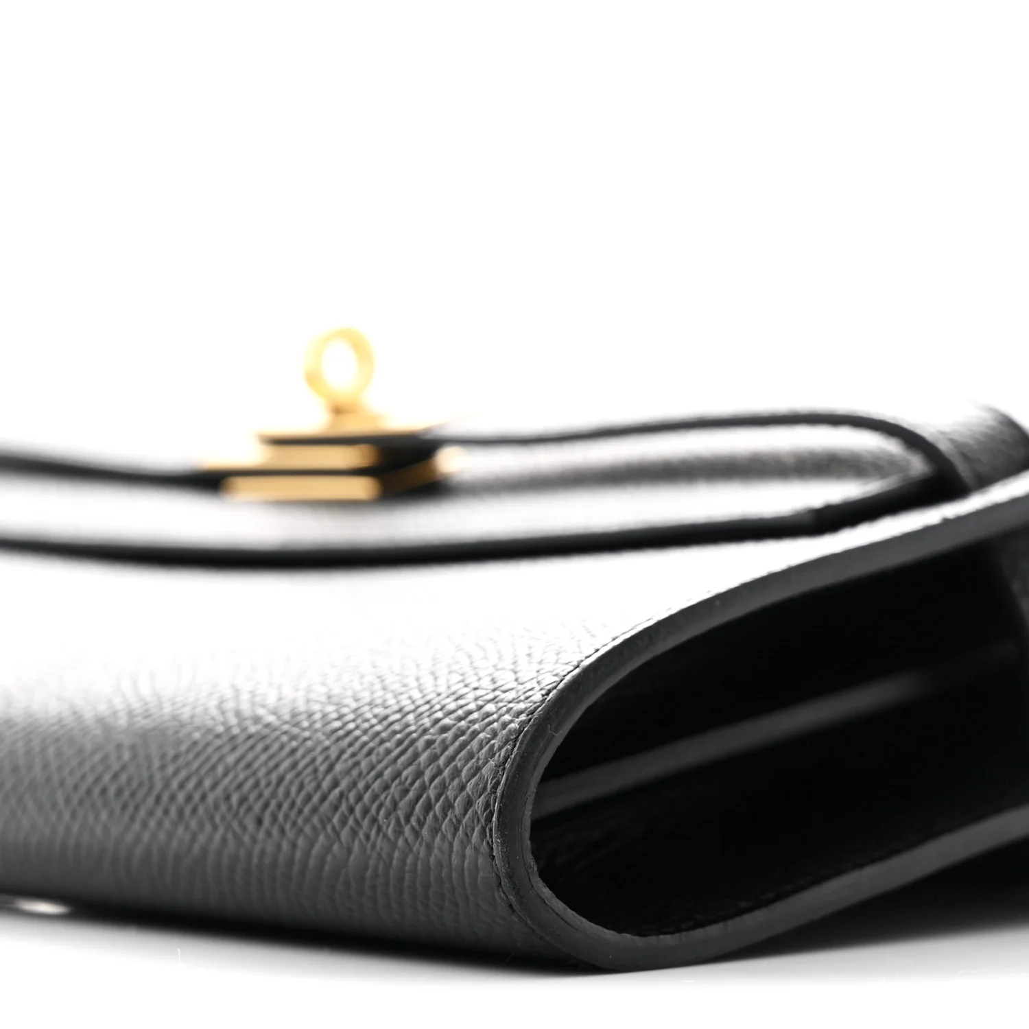 Epsom Kelly Wallet To Go Black - Top Club