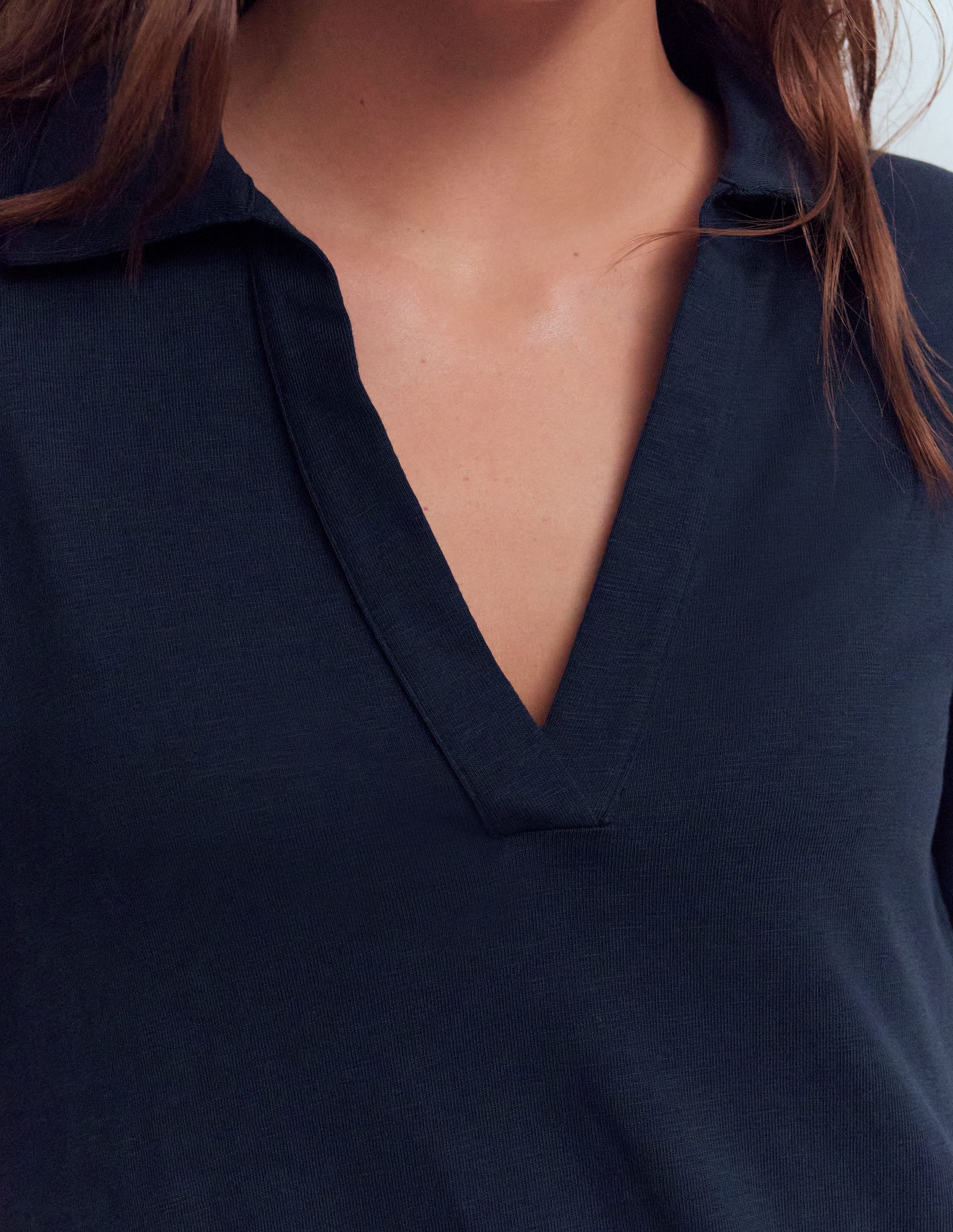 Tilda T-Shirt-Kleid aus Jersey-Marineblau