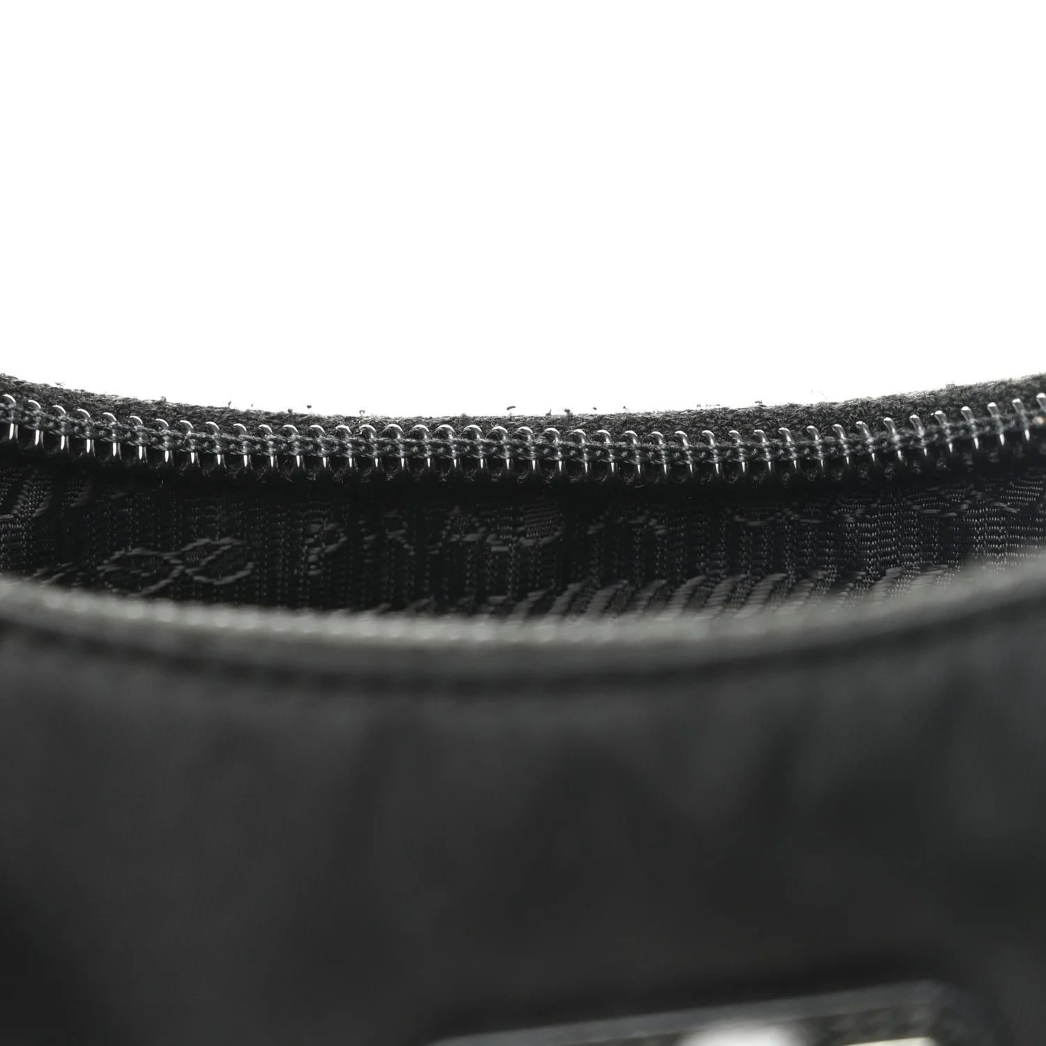 Tessuto Nylon Mini Re-Edition 2000 Bag Black - Top Club