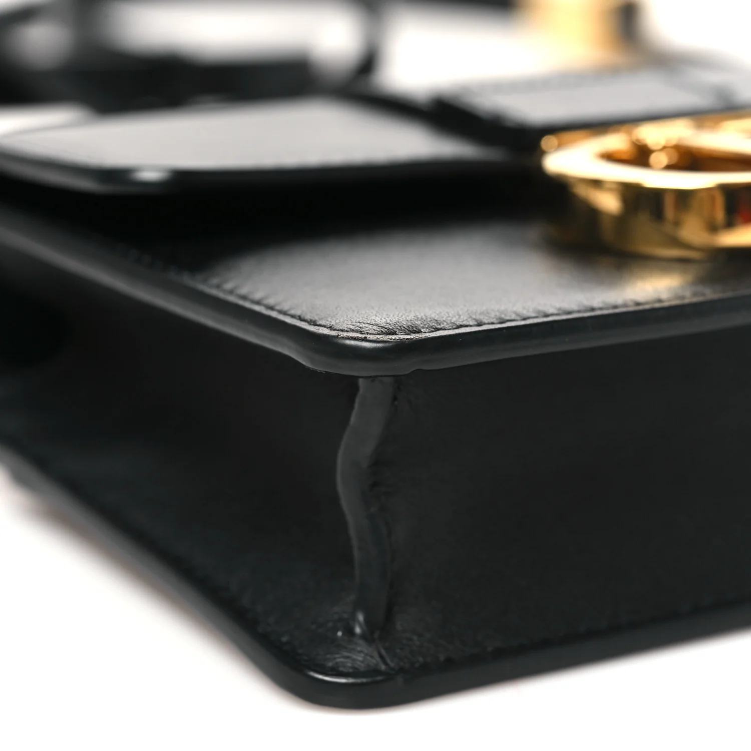 Smooth Calfskin 30 Montaigne Flap Bag Black - Top Club