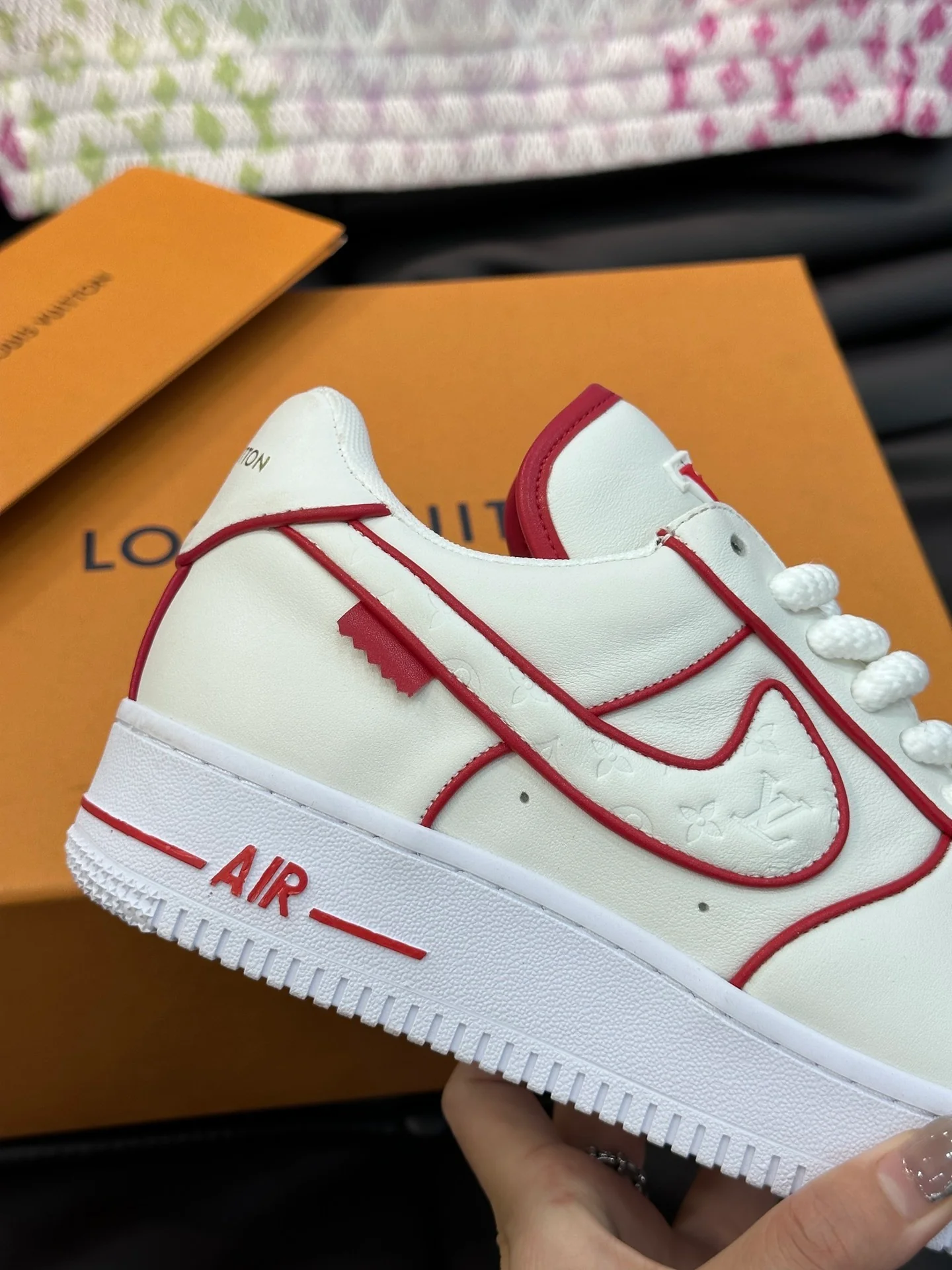 LV x Nike Collaborative Stylish And Comfortable Sneakers - Sneaker Replica Workshop