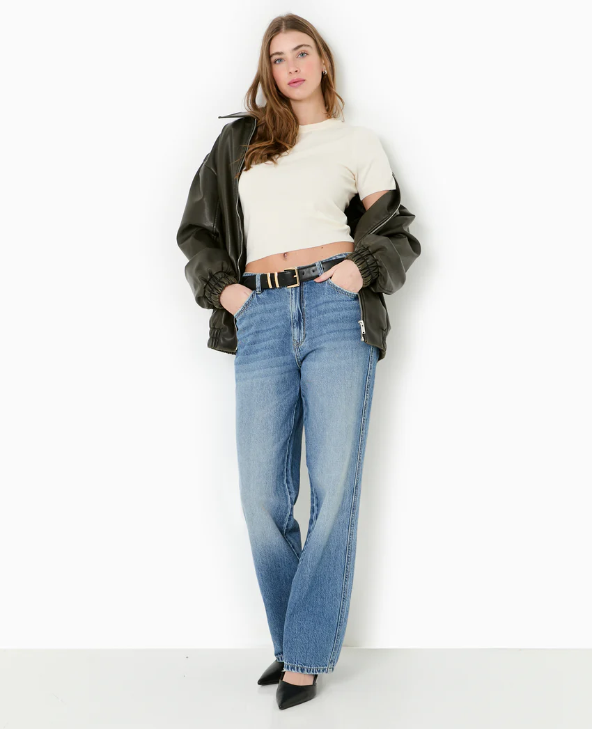 Pimkie Pull manches courtes en maille fine