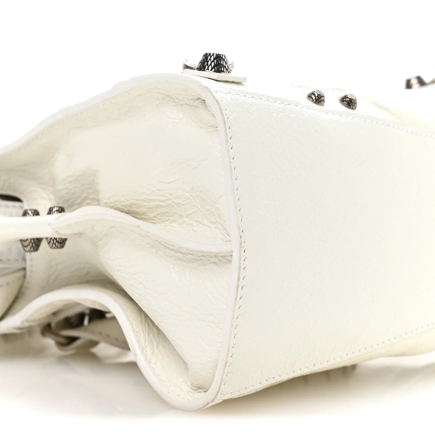 Agneau Arena Neo Cagole Handbag XS Optic White - Top Club